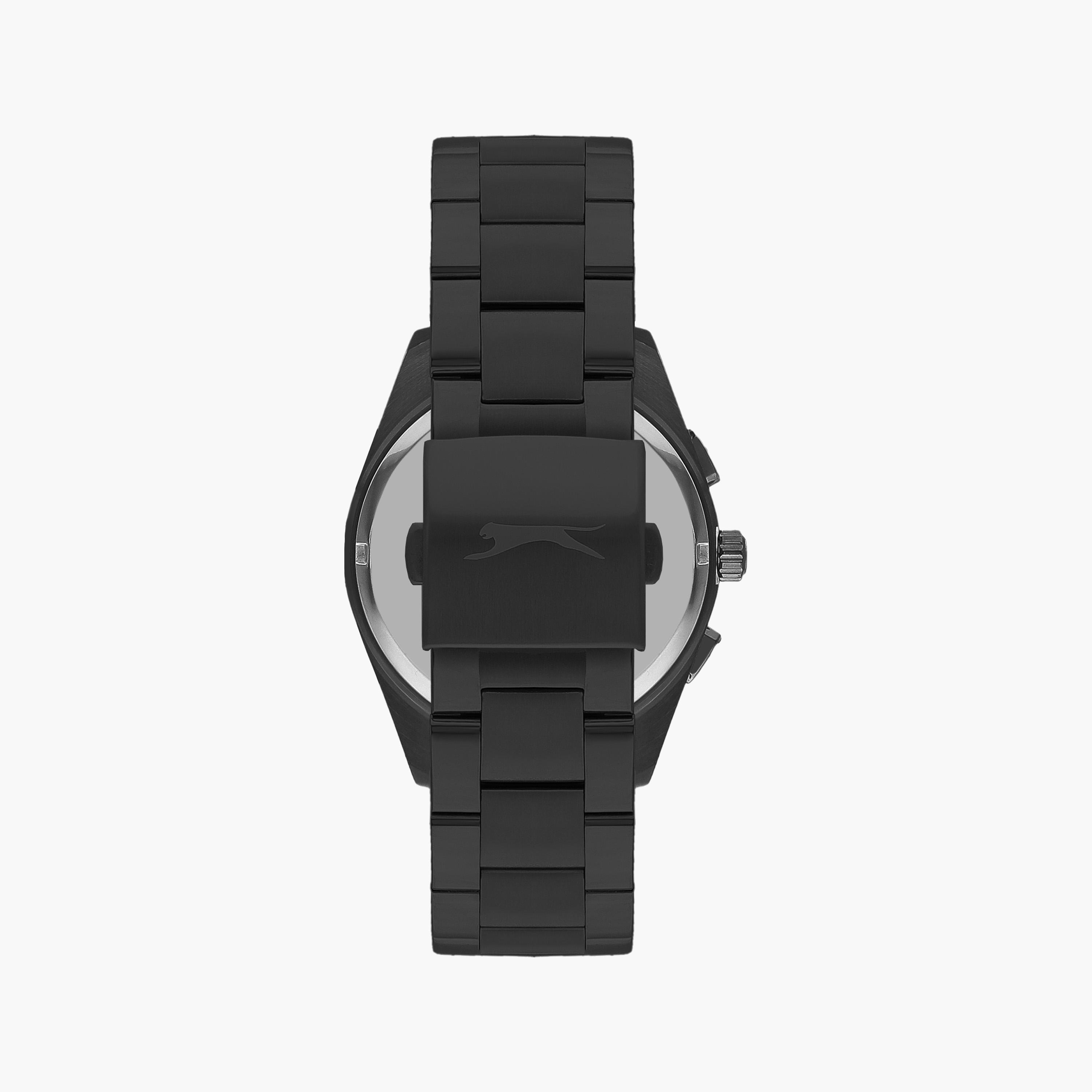 سلازنجر- ساعة رجالي كرونوغراف سلسلة معدنية أسود | SL.9.2215.2.01-men-watchesandjewellery-watches-image-3