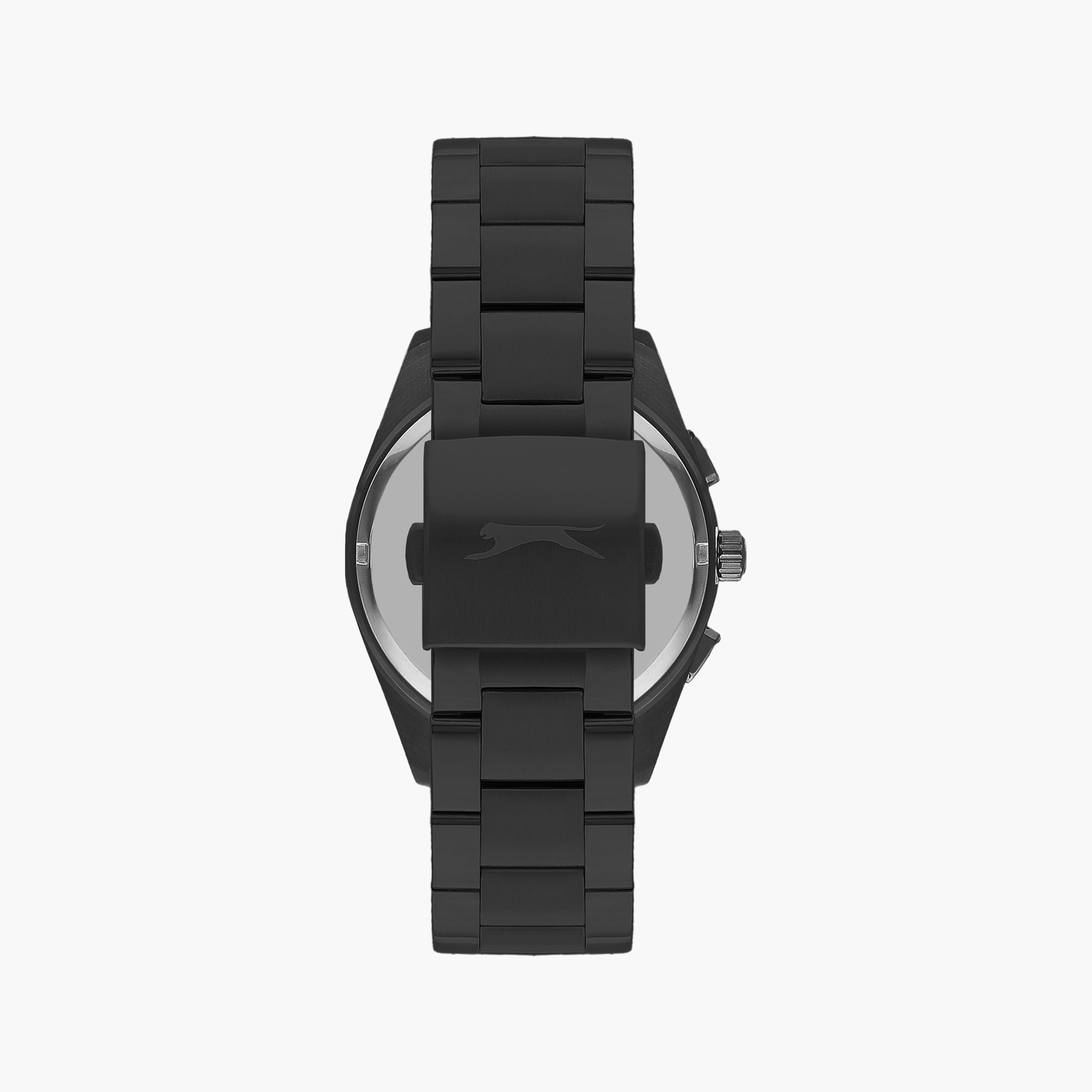 سلازنجر- ساعة رجالي كرونوغراف سلسلة معدنية أسود | SL.9.2215.2.05-men-watchesandjewellery-watches-image-3