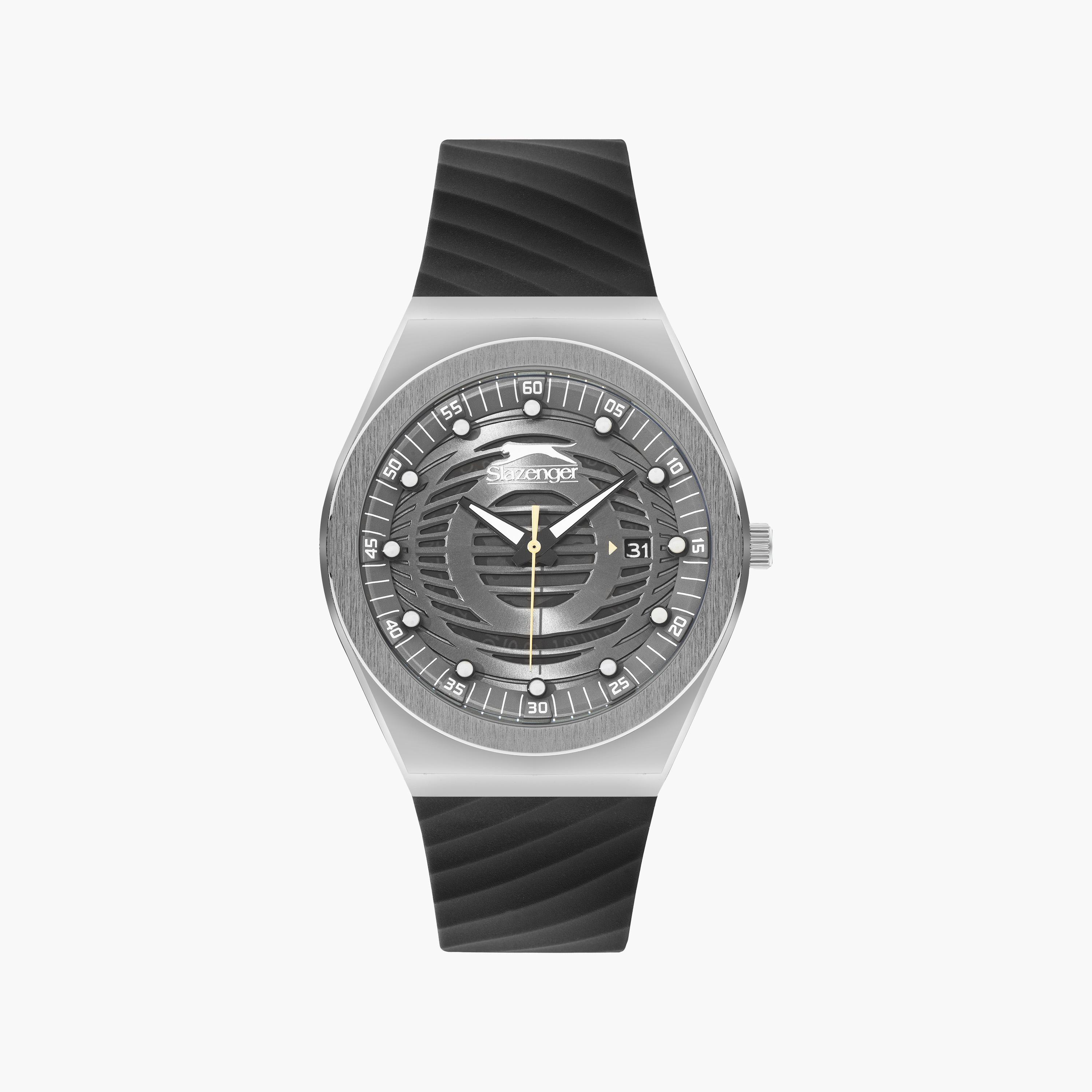 سلازنجر- ساعة رجالي تناظرية حزام سيليكون أسود  | SL.9.2221.1.01-men-watchesandjewellery-watches-image-1