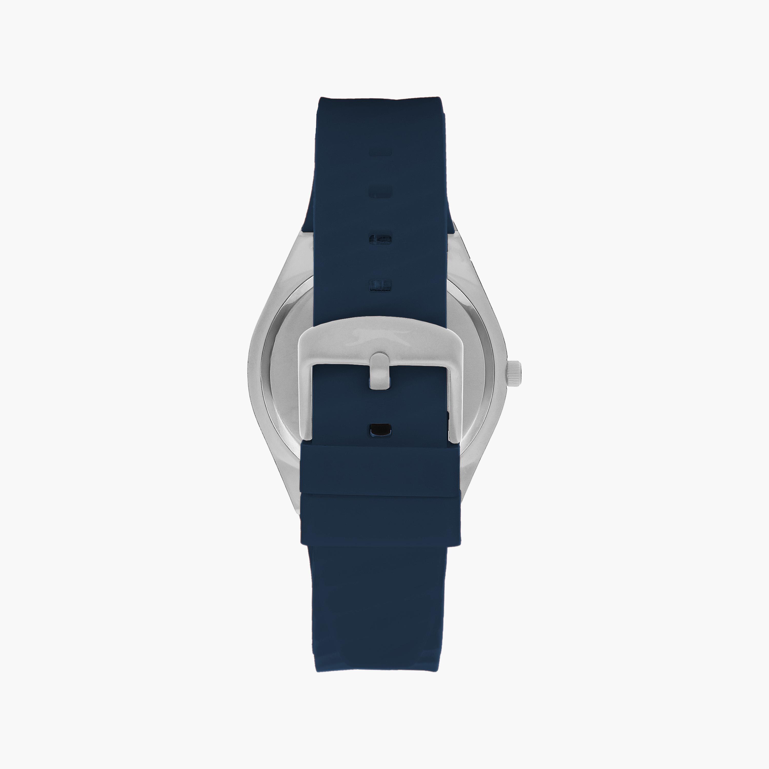 Slazenger Men's Blue Analog Silicone Strap Watch | SL.9.2221.1.03-men-watchesandjewellery-watches-image-3