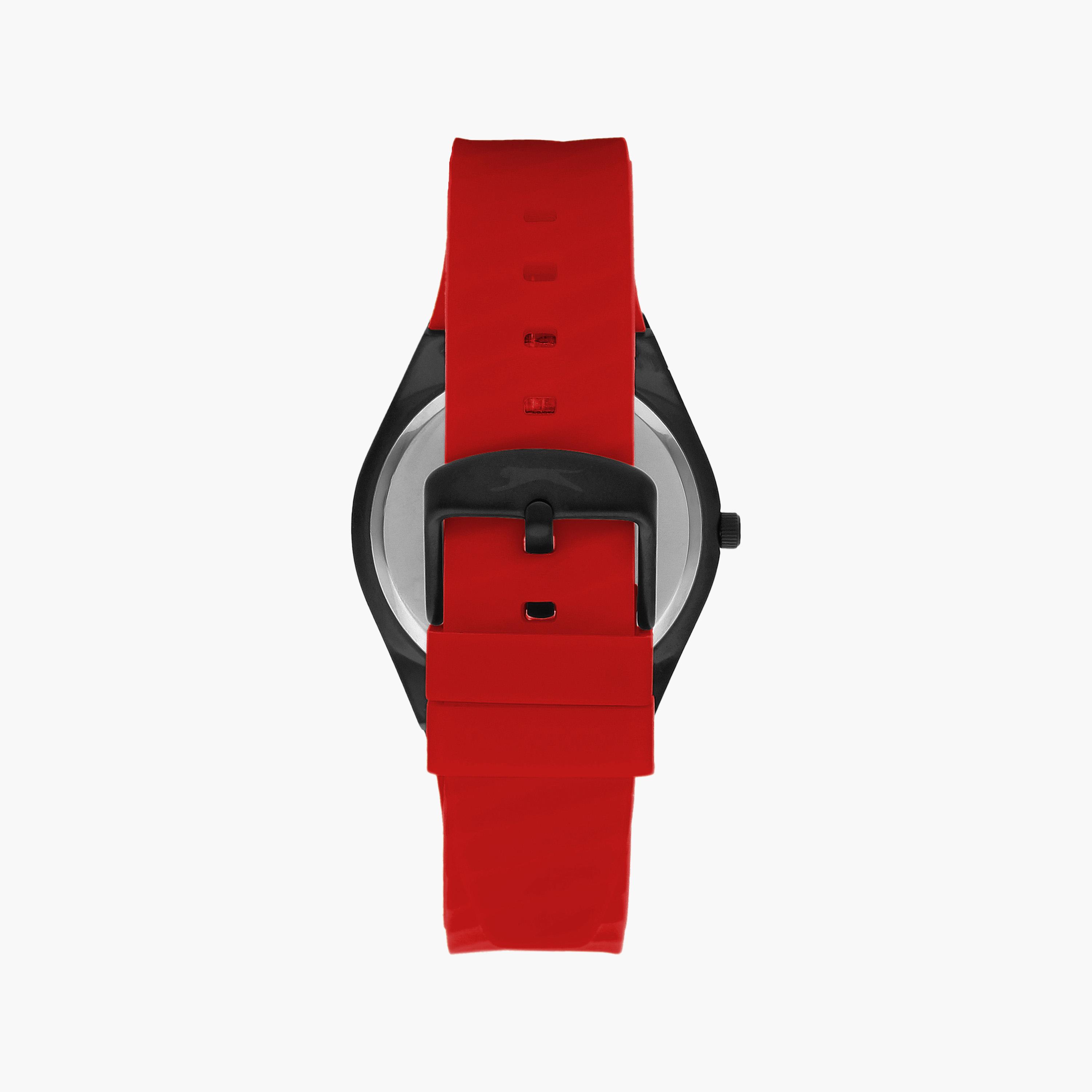 ساعة يد تناظرية فضية وذهبية بسوار ستانلس ستيل للرجال من أوماكس - 00JSM001N002-men-watchesandjewellery-watches-image-3