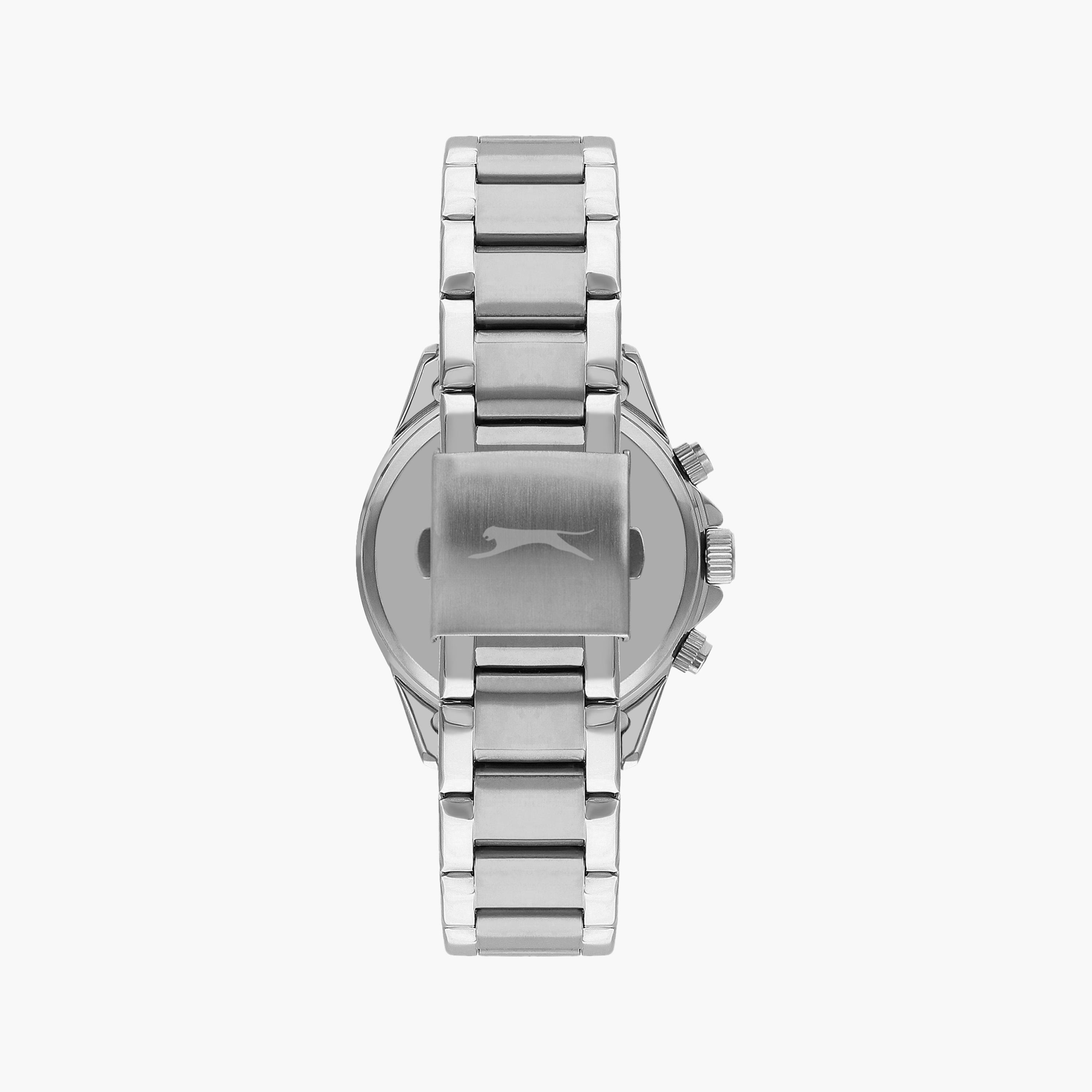 Slazenger Men's Silver Chronograph Metal Strap Watch | SL.9.2250.2.03-men-watchesandjewellery-watches-image-3