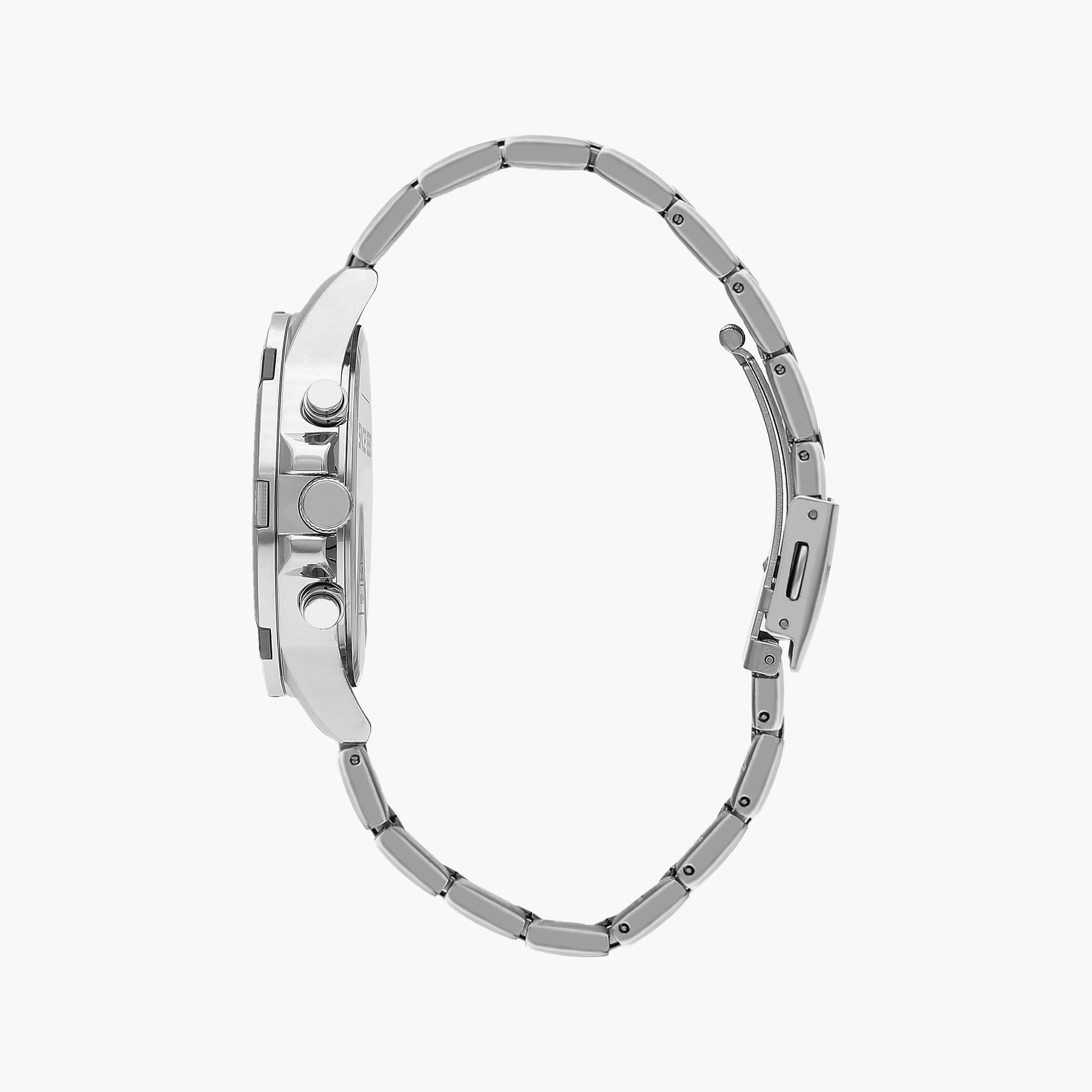 Slazenger Men's Silver Chronograph Metal Strap Watch | SL.9.2249.2.01-men-watchesandjewellery-watches-image-2