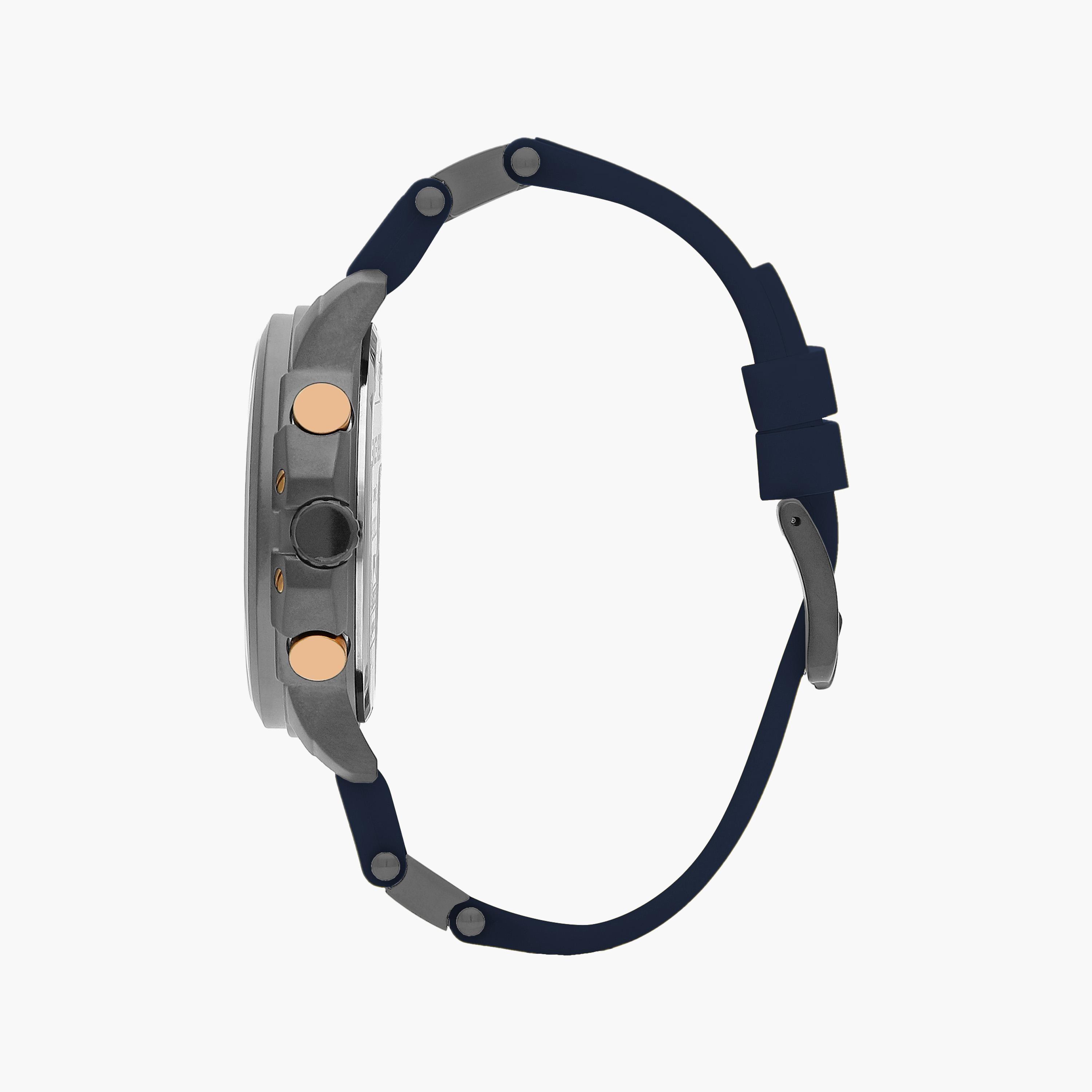 Slazenger Men's Blue Chronograph Silicone Strap Watch | SL.9.2212.2.02-men-watchesandjewellery-watches-image-2