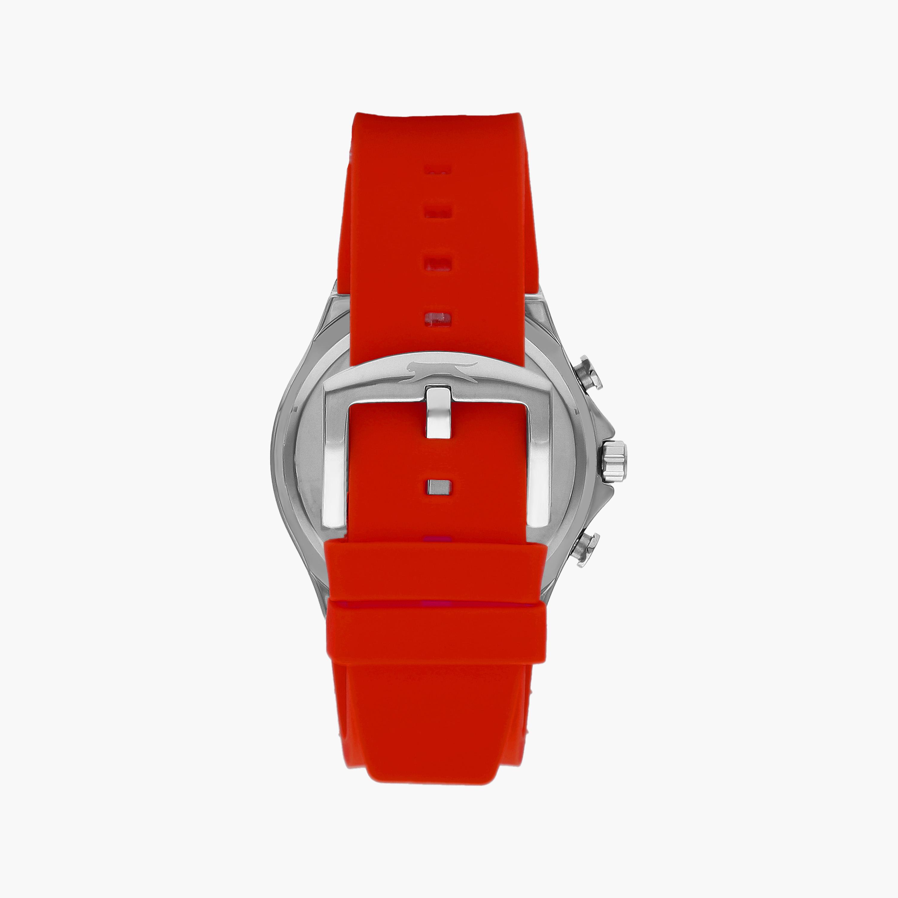 سلازنجر- ساعة رجالي كرونوغراف حزام سيليكون أحمر | SL.9.2218.2.06-men-watchesandjewellery-watches-image-3