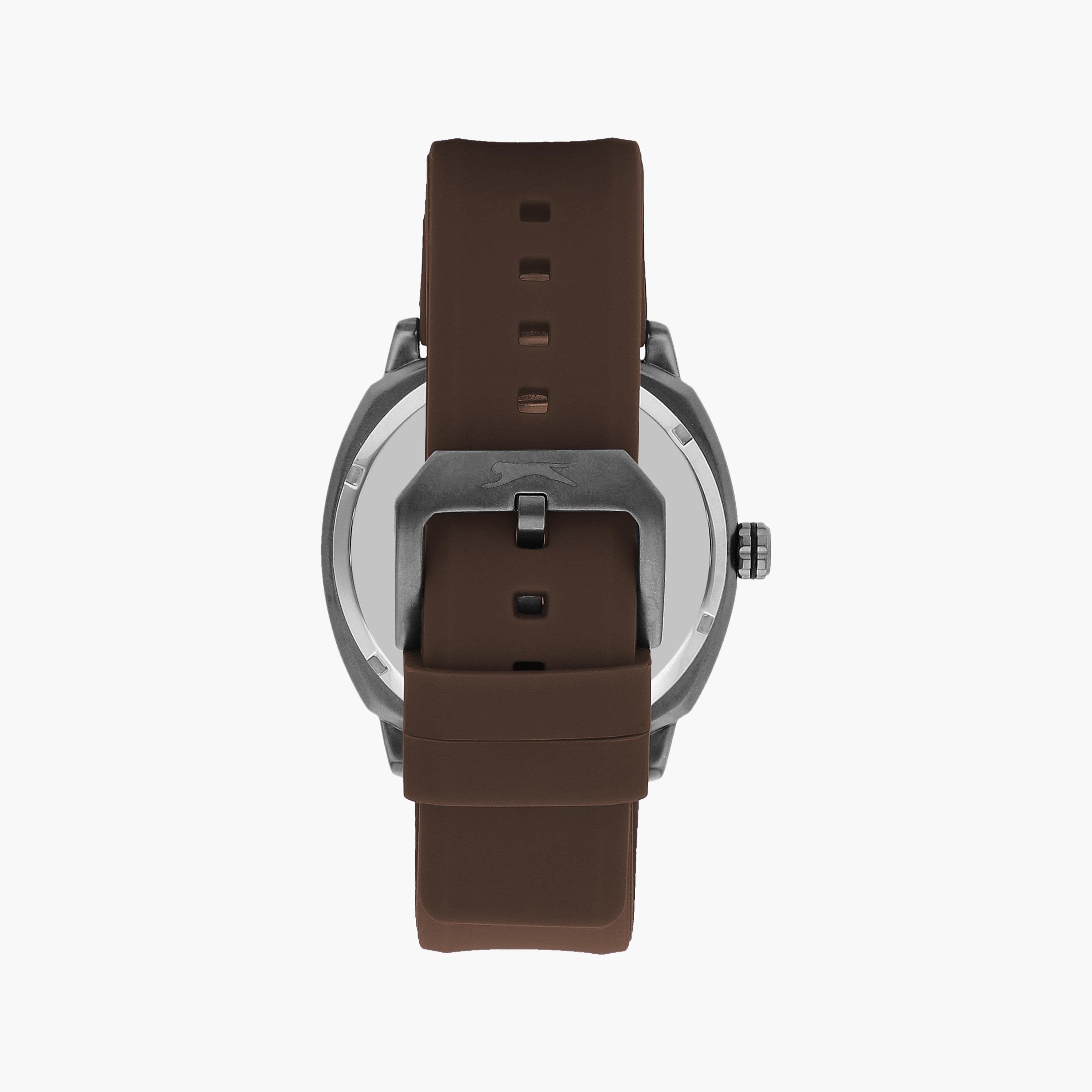 Slazenger Men's Black Chronograph Silicone Strap Watch | SL.9.2211.1.01-men-watchesandjewellery-watches-image-3