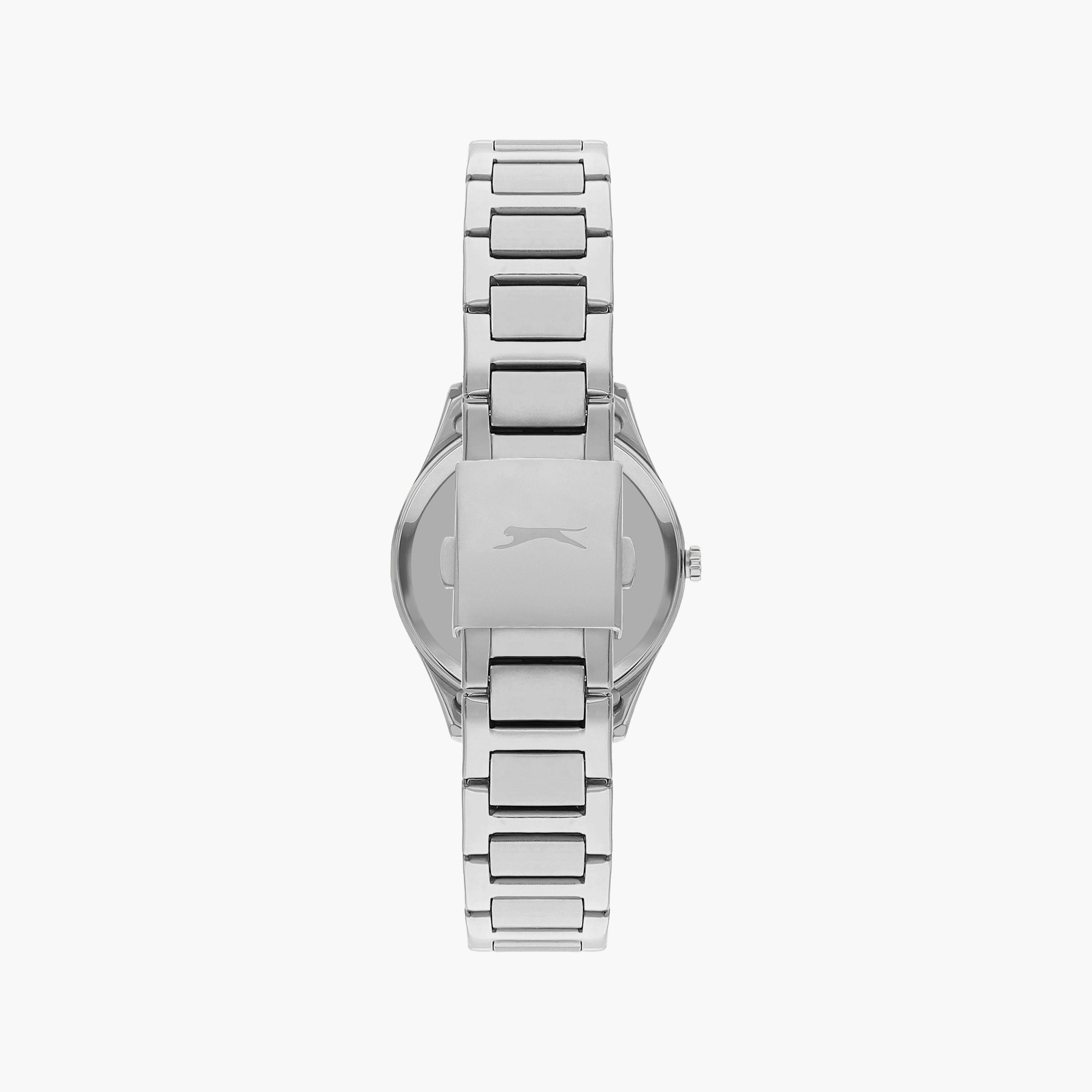 Slazenger Women's Silver Chronograph Metal Strap Watch | SL.9.2229.4.04-women-watchesandjewellery-watches-image-3