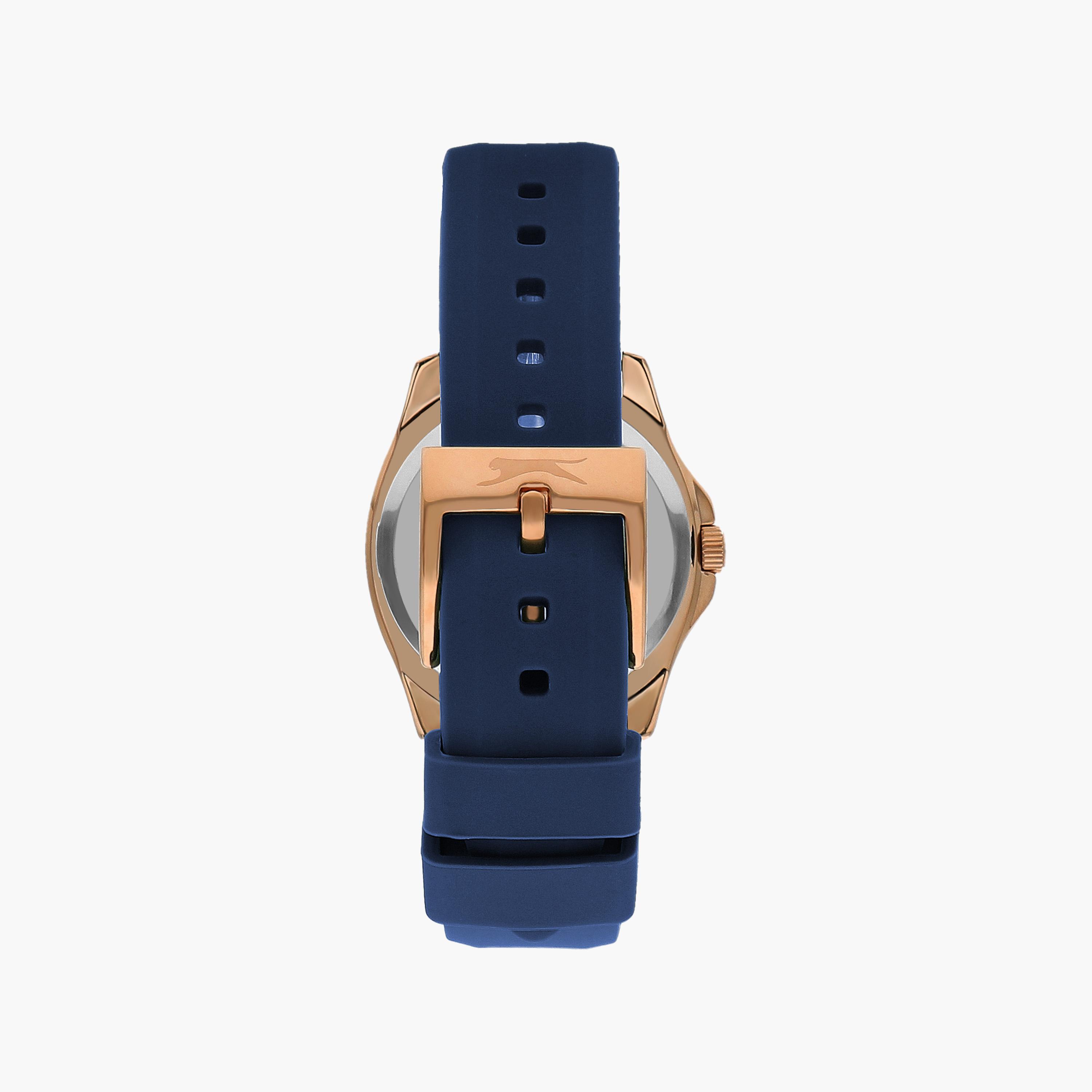 Slazenger Women's Blue Analog Silicone Strap Watch | SL.9.2239.3.02-women-watchesandjewellery-watches-image-3