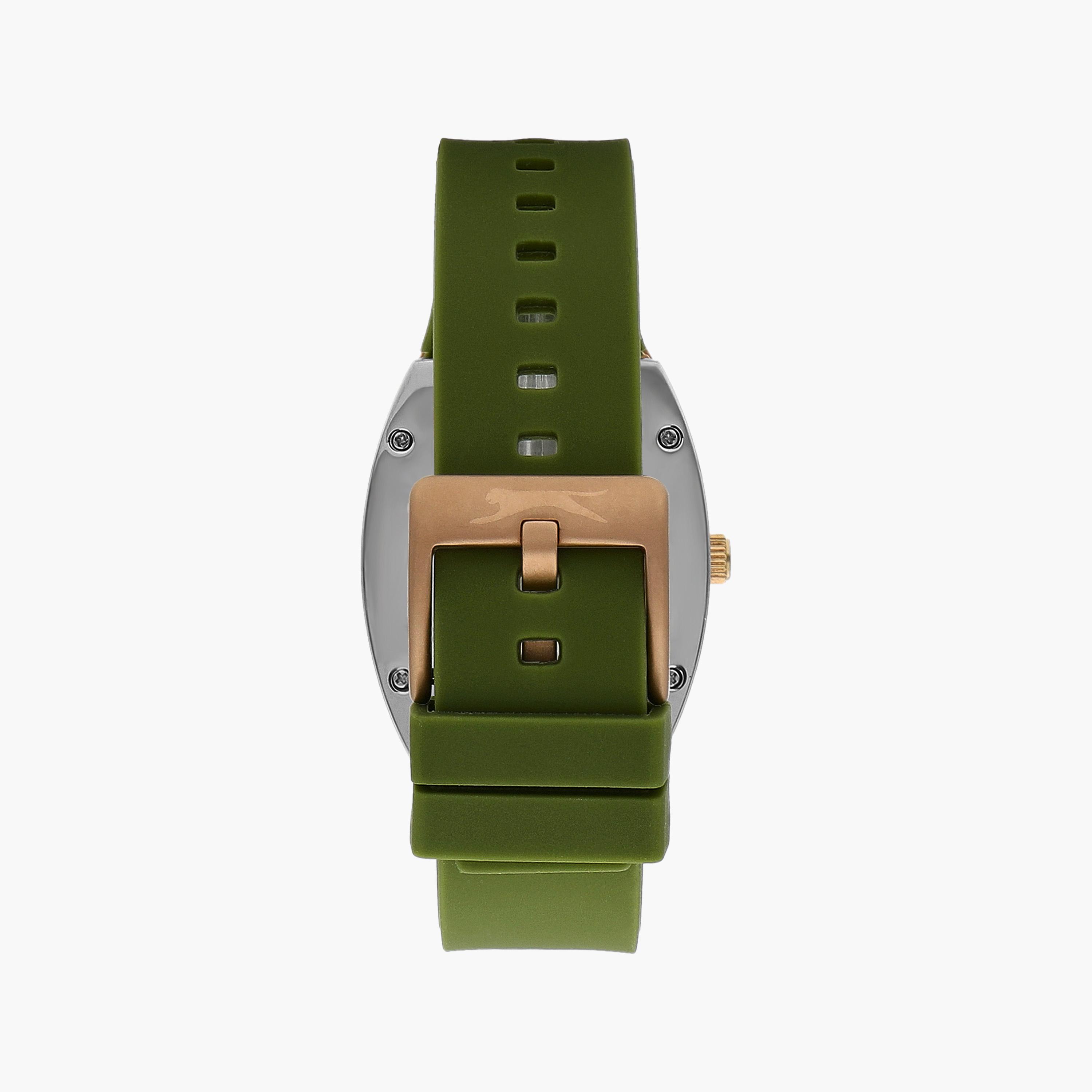 Slazenger Women's Green Analog Silicone Strap Watch | SL.9.2226.3.05-women-watchesandjewellery-watches-image-3