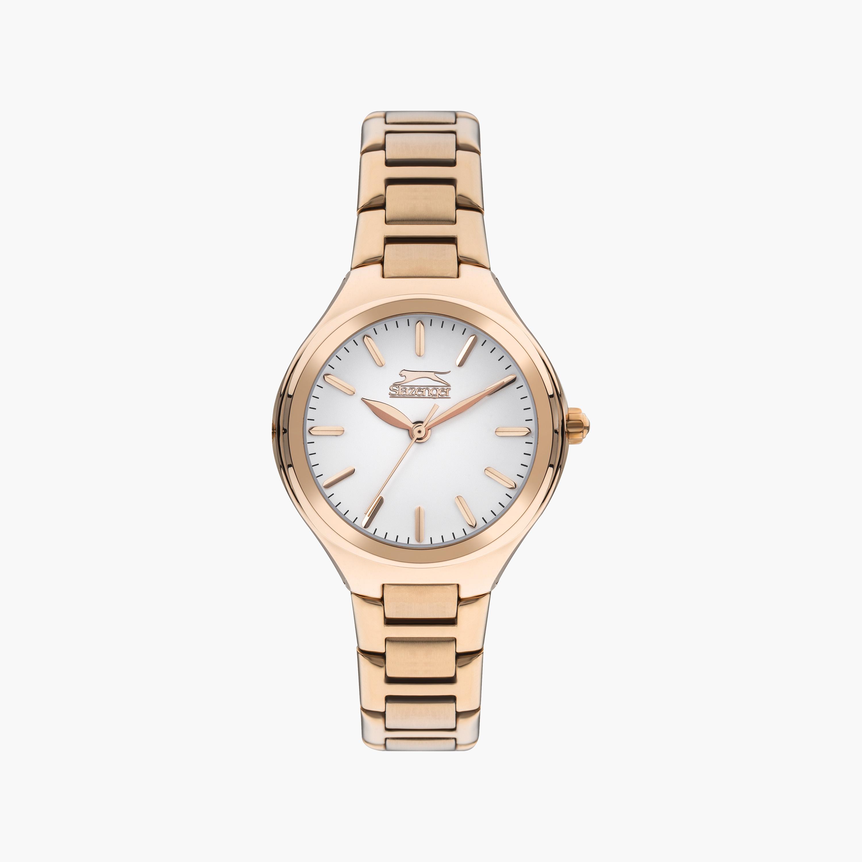 Slazenger Rose Gold Analog Metal Strap Watch | SL.9.2254.3.04-women-watchesandjewellery-watches-image-1