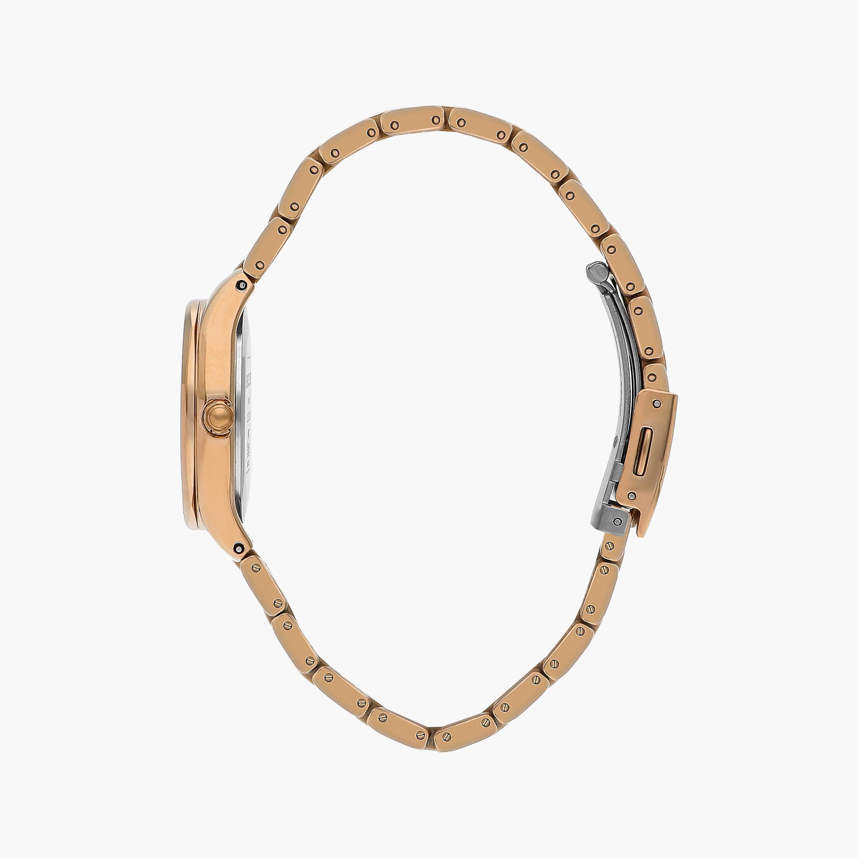 Slazenger Rose Gold Analog Metal Strap Watch | SL.9.2254.3.04-women-watchesandjewellery-watches-image-2