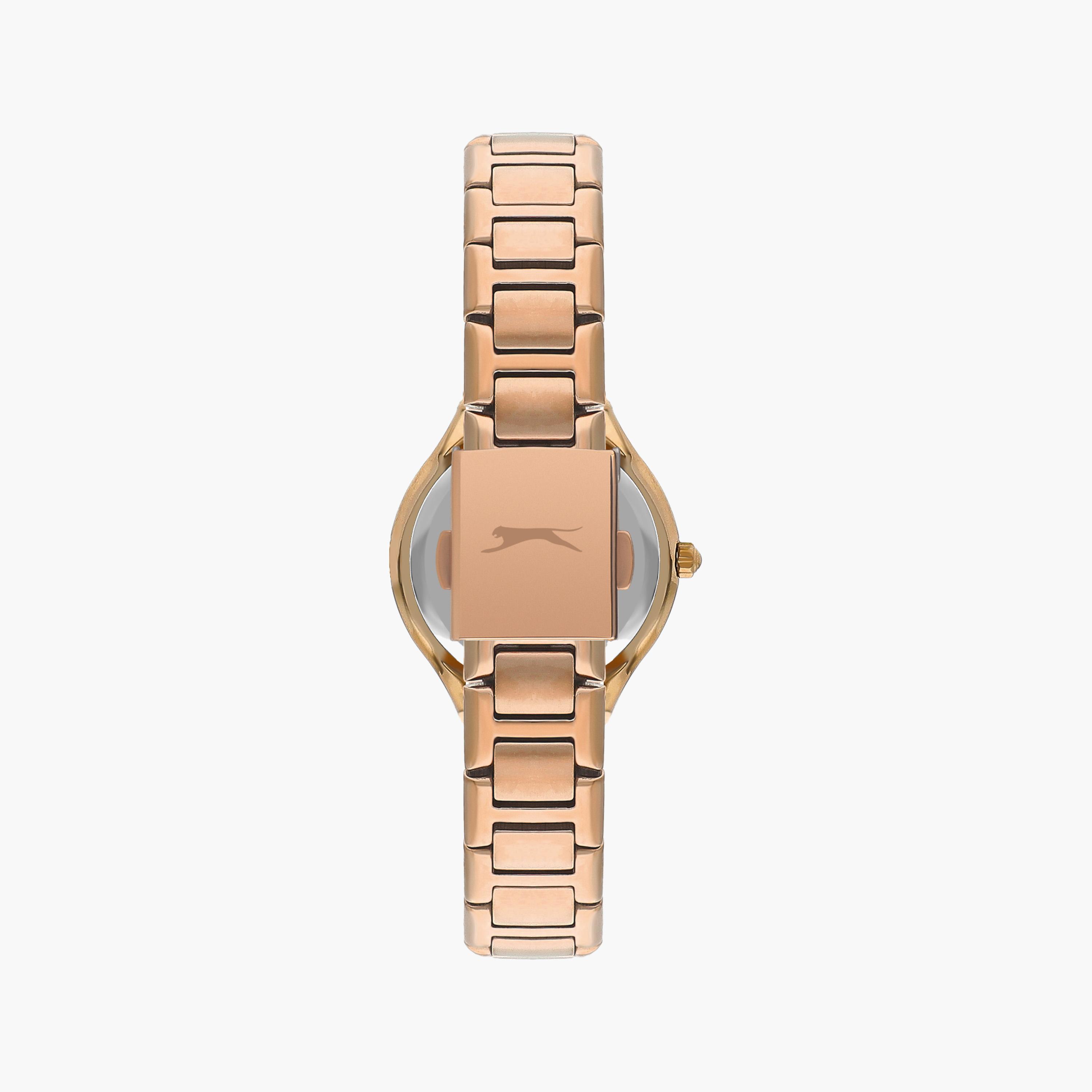 Slazenger Rose Gold Analog Metal Strap Watch | SL.9.2254.3.04-women-watchesandjewellery-watches-image-3