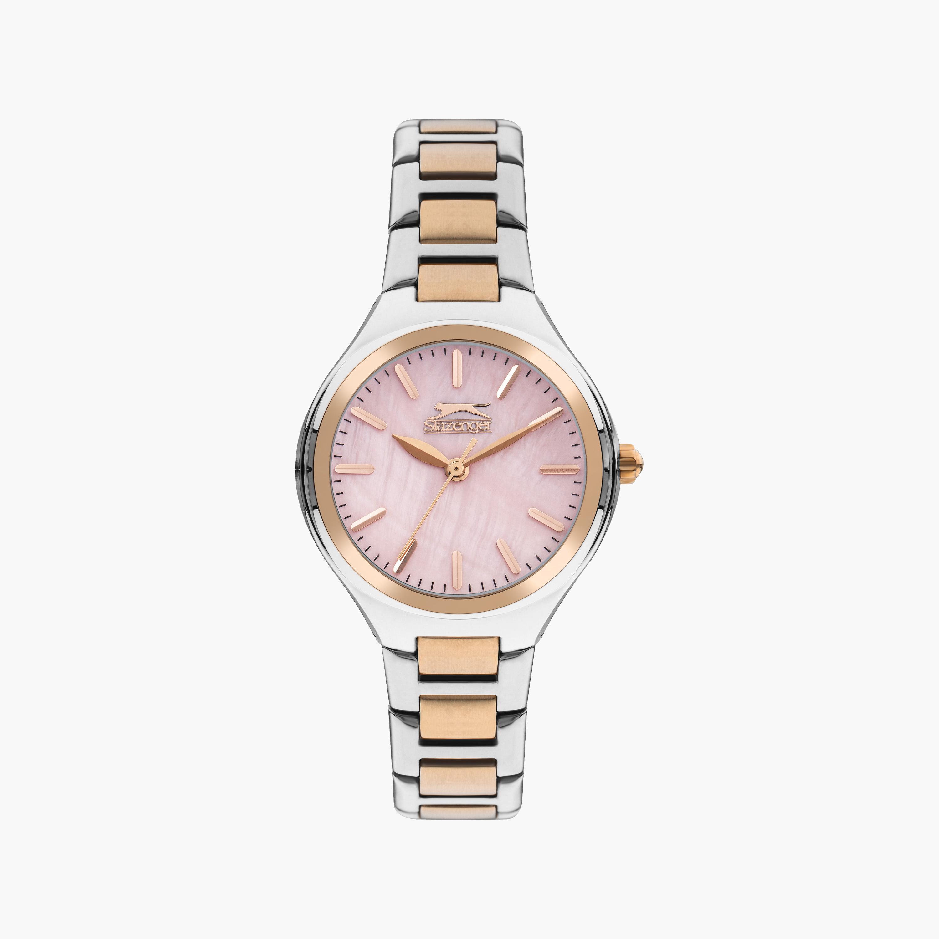 Slazenger Silver Analog Metal Strap Watch | SL.9.2254.3.05-women-watchesandjewellery-watches-image-1