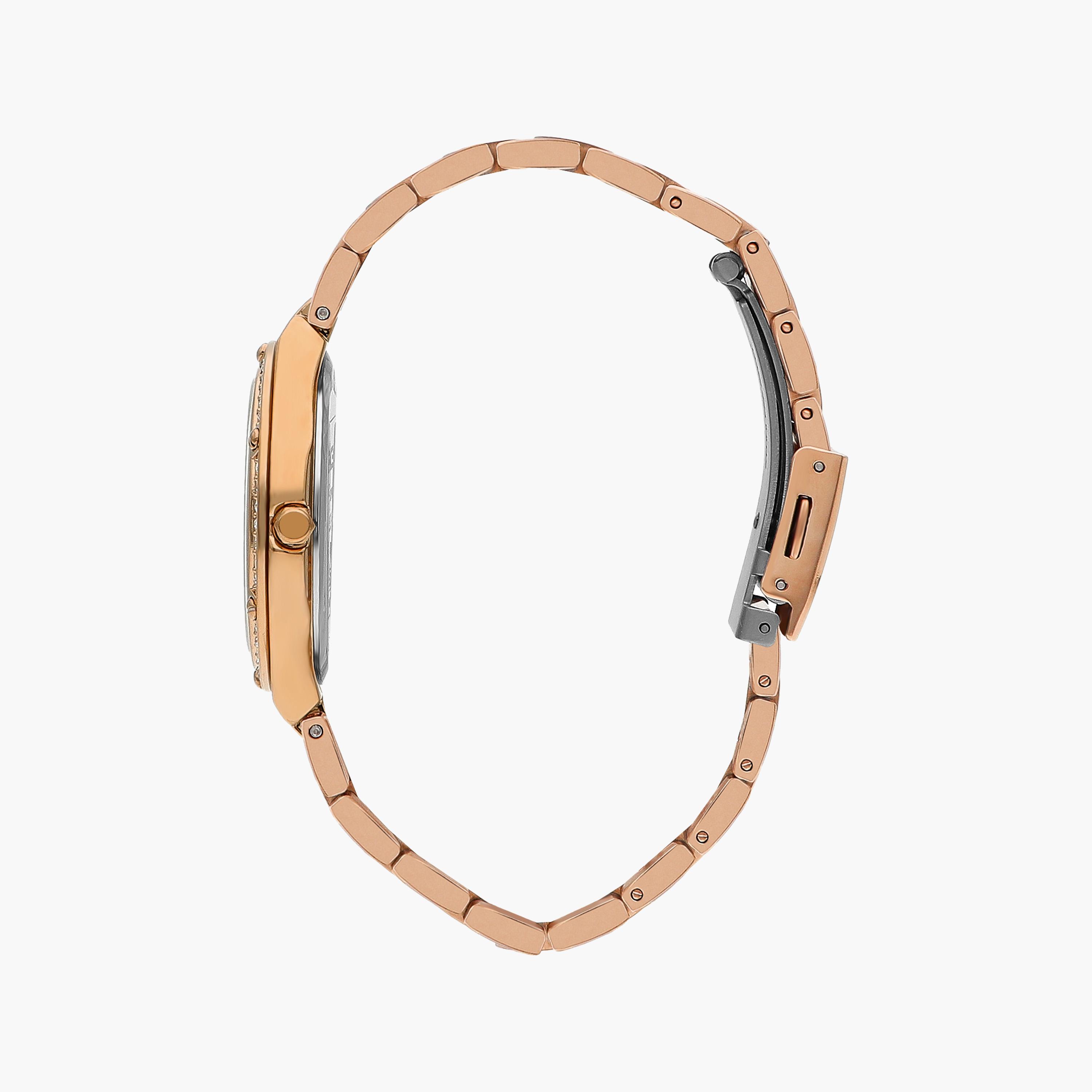 Slazenger Women's Rose Gold Analog Metal Strap Watch | SL.9.2225.3.04-women-watchesandjewellery-watches-image-2