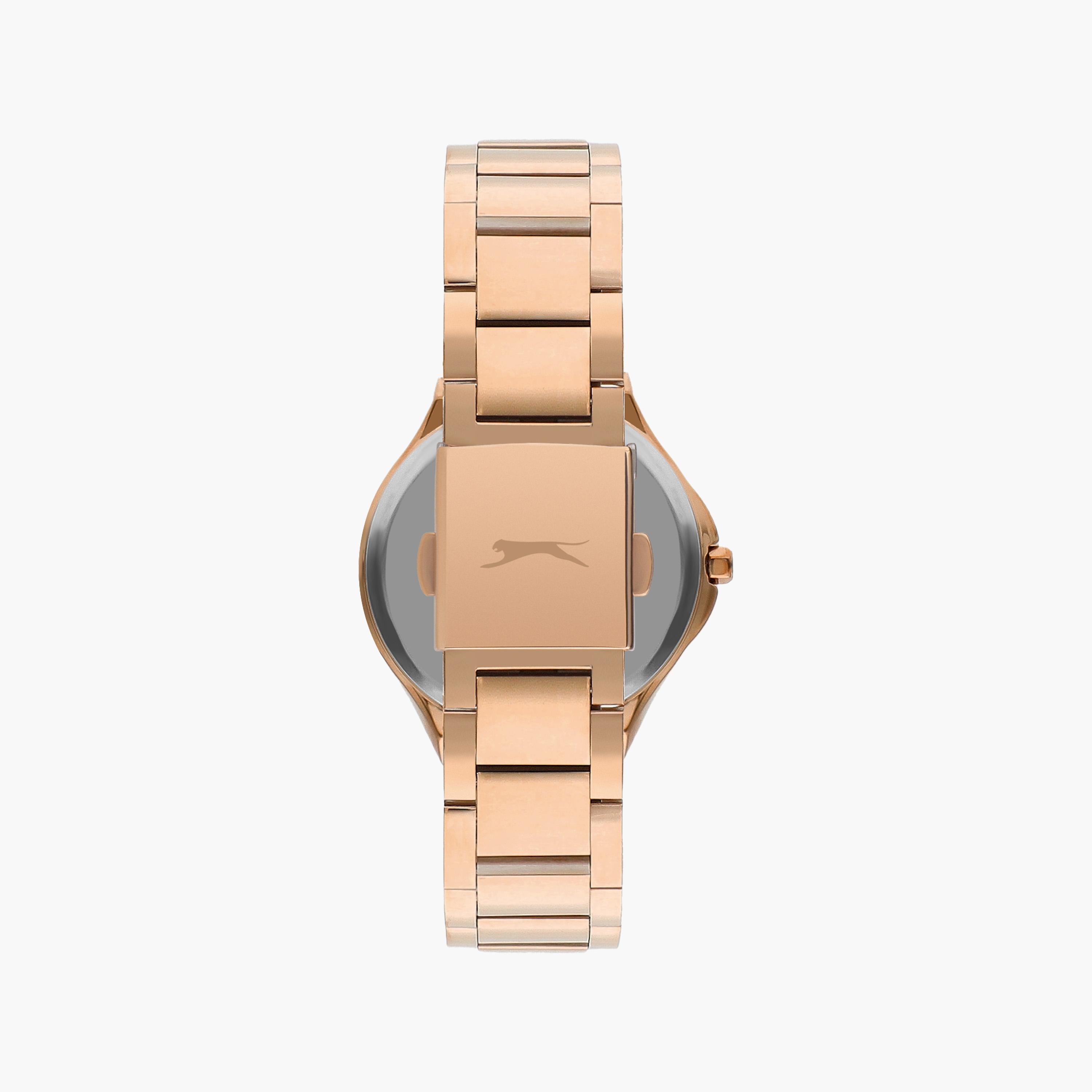 Slazenger Women's Rose Gold Analog Metal Strap Watch | SL.9.2225.3.04-women-watchesandjewellery-watches-image-3