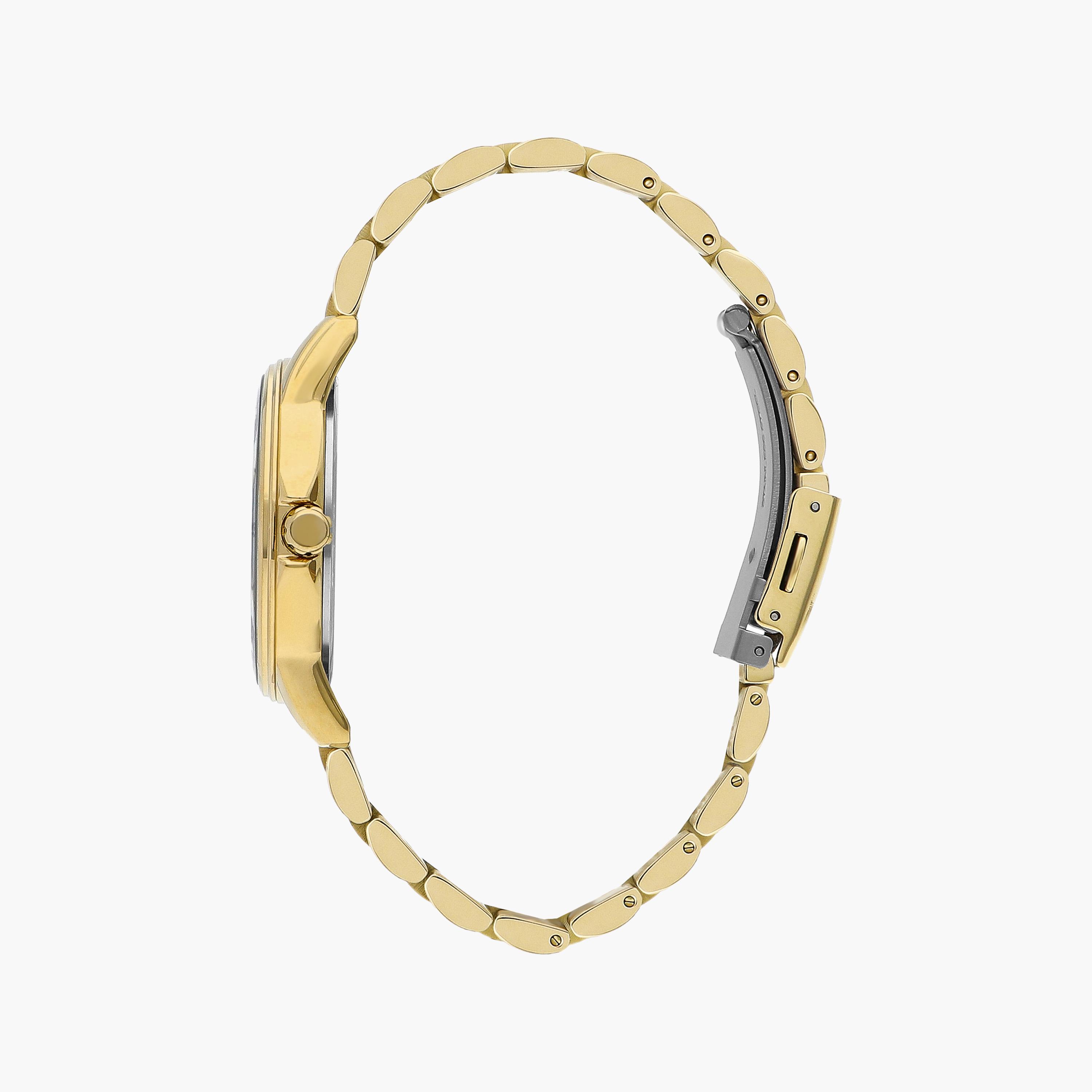 Slazenger Women's Gold Chronograph Metal Strap Watch | SL.9.2009.4.06-women-watchesandjewellery-watches-image-2