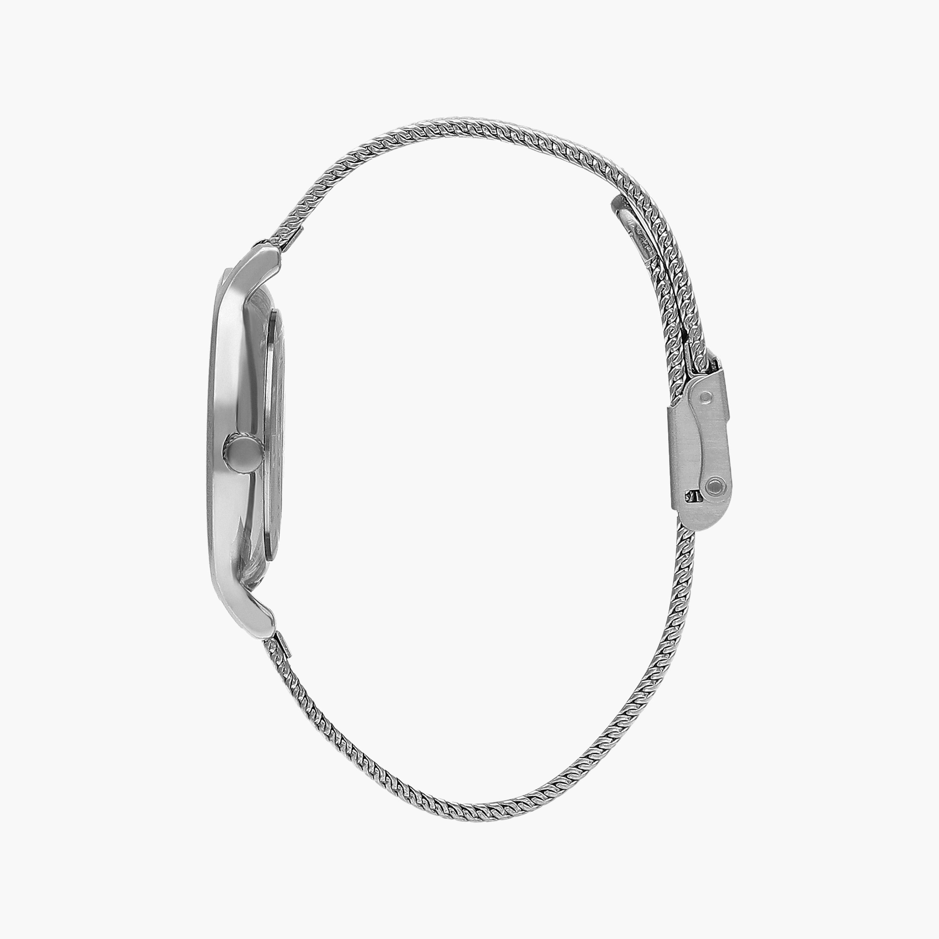 Slazenger Women's Silver Analog Mesh Strap Watch | SL.9.1823.2.06-women-watchesandjewellery-watches-image-2