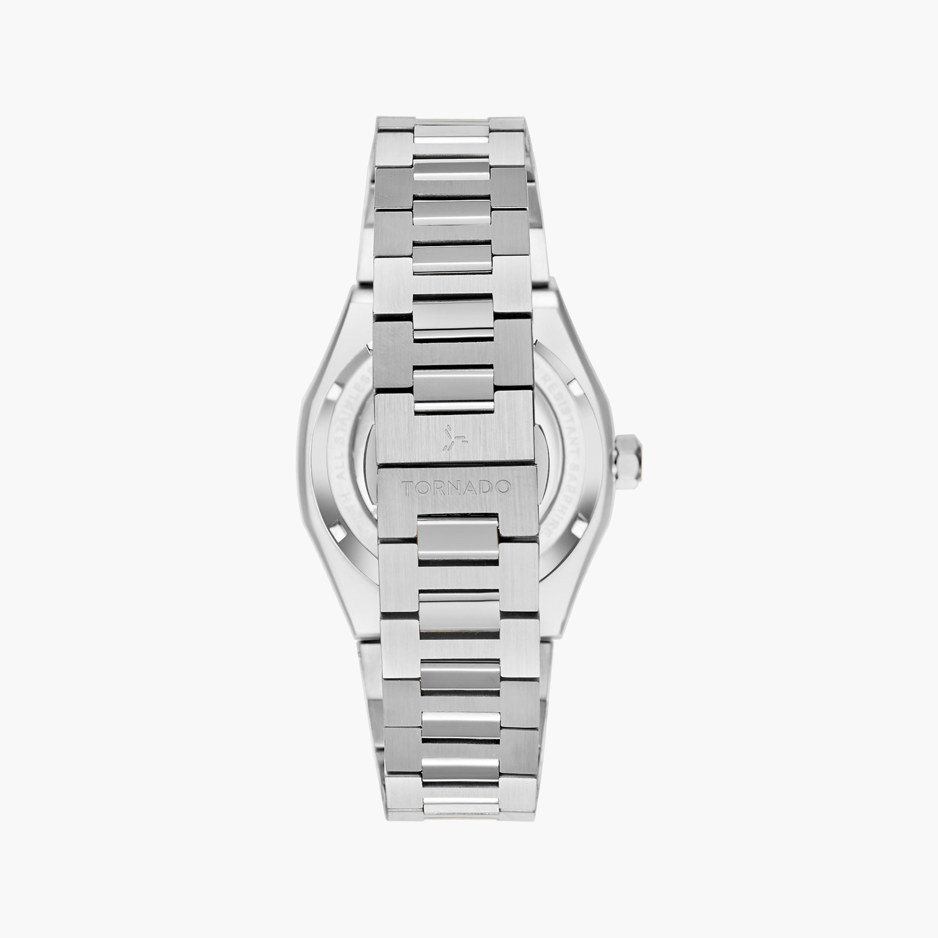 تورنيدو- ساعة اوتوماتيك رجالي ستانلس ستيل فضي | T24303-SBSH-men-watchesandjewellery-watches-image-3