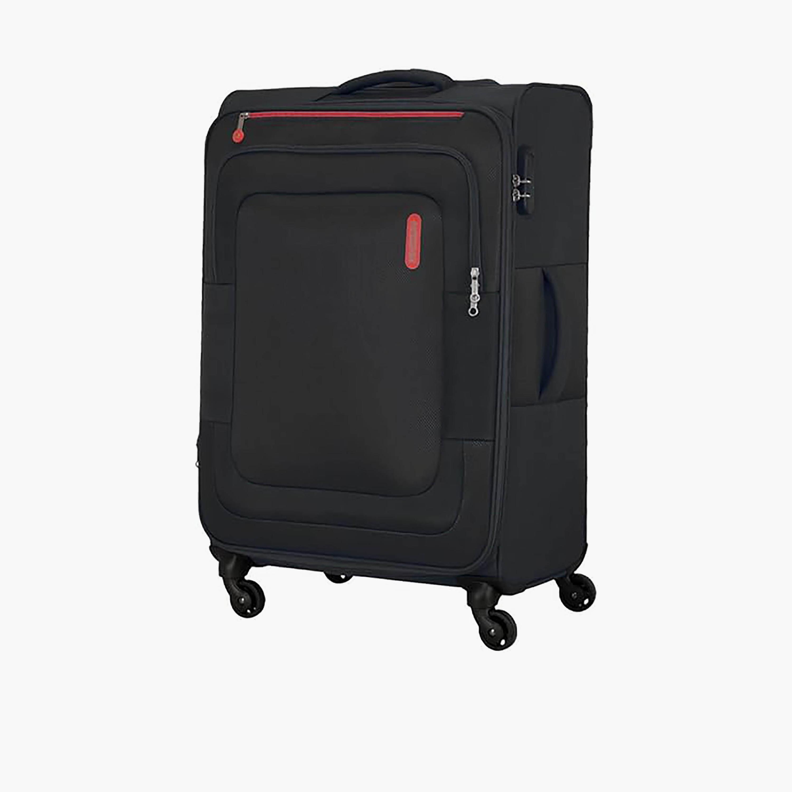 American Tourister Duncan 83 CM Large Check-in Polyester Softcase 4-Wheeler Spinner Trolley Bag with TSA Lock | 251-2501-005157-travel-luggagesandbags-luggage-image-1