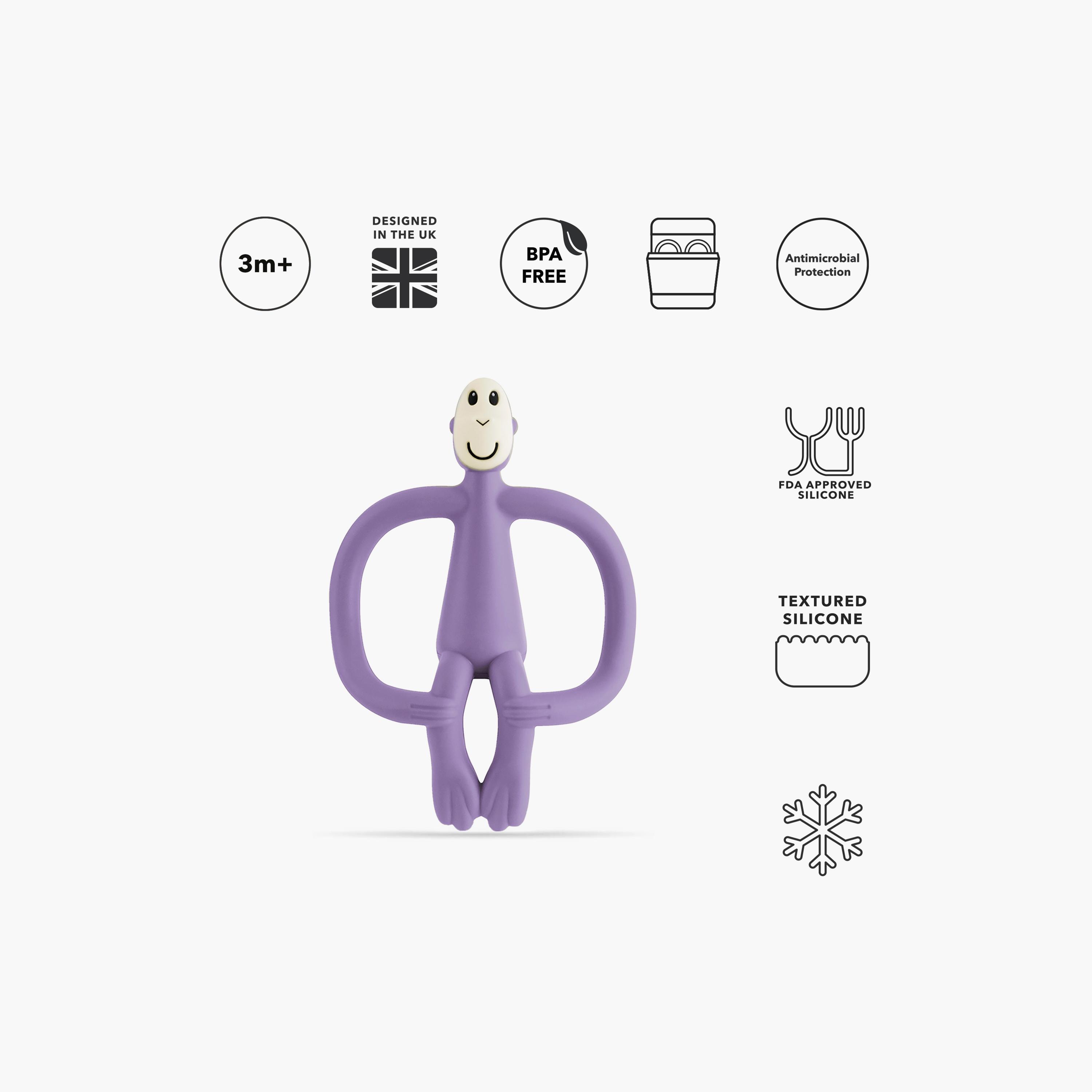 Matchstick Monkey Silicone Original Teether-baby-feeding-teethers-image-2