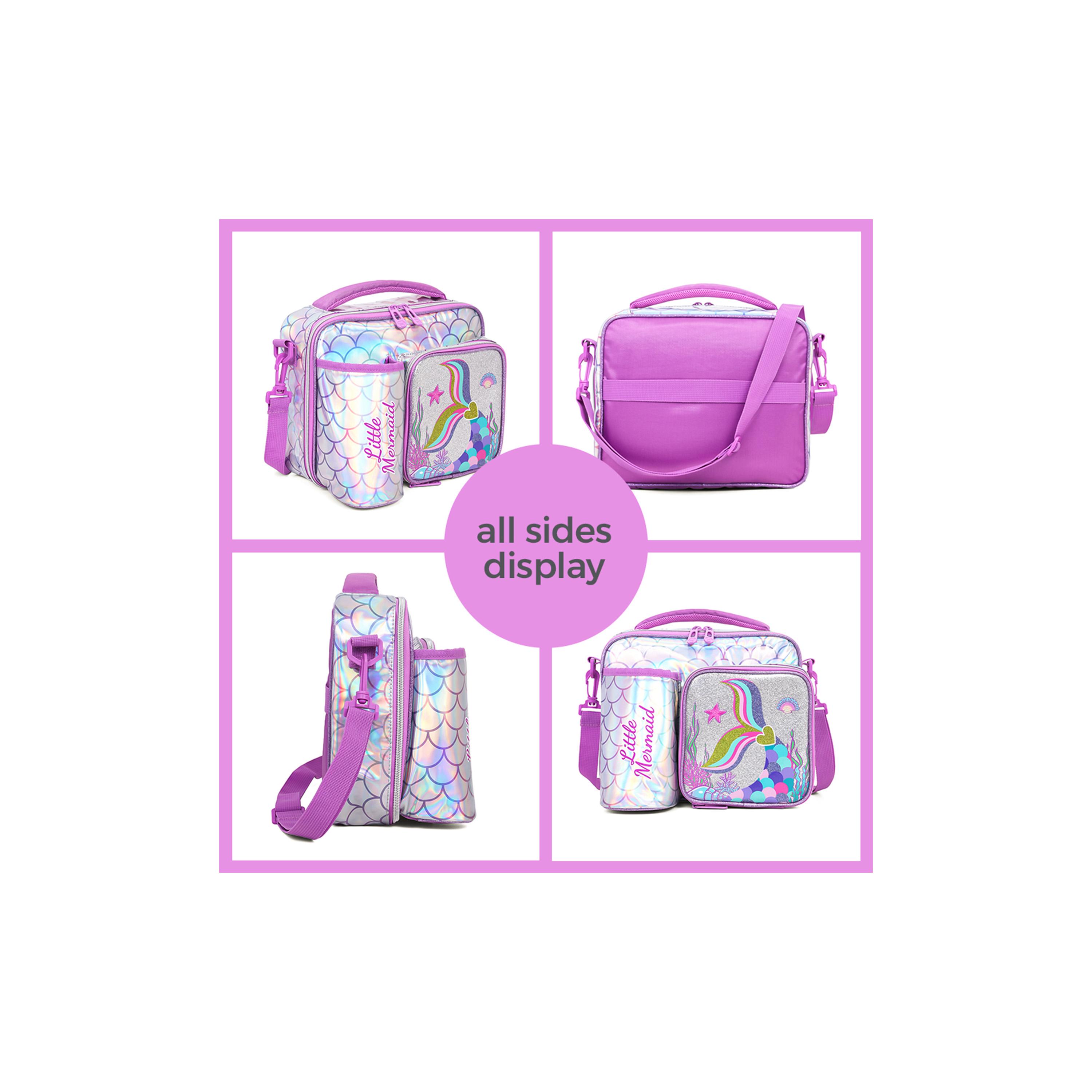 حقيبة غداء من إيزي كيدز، كروم حورية البحر، أرجواني-school-lunchessentials-lunchbags-image-9