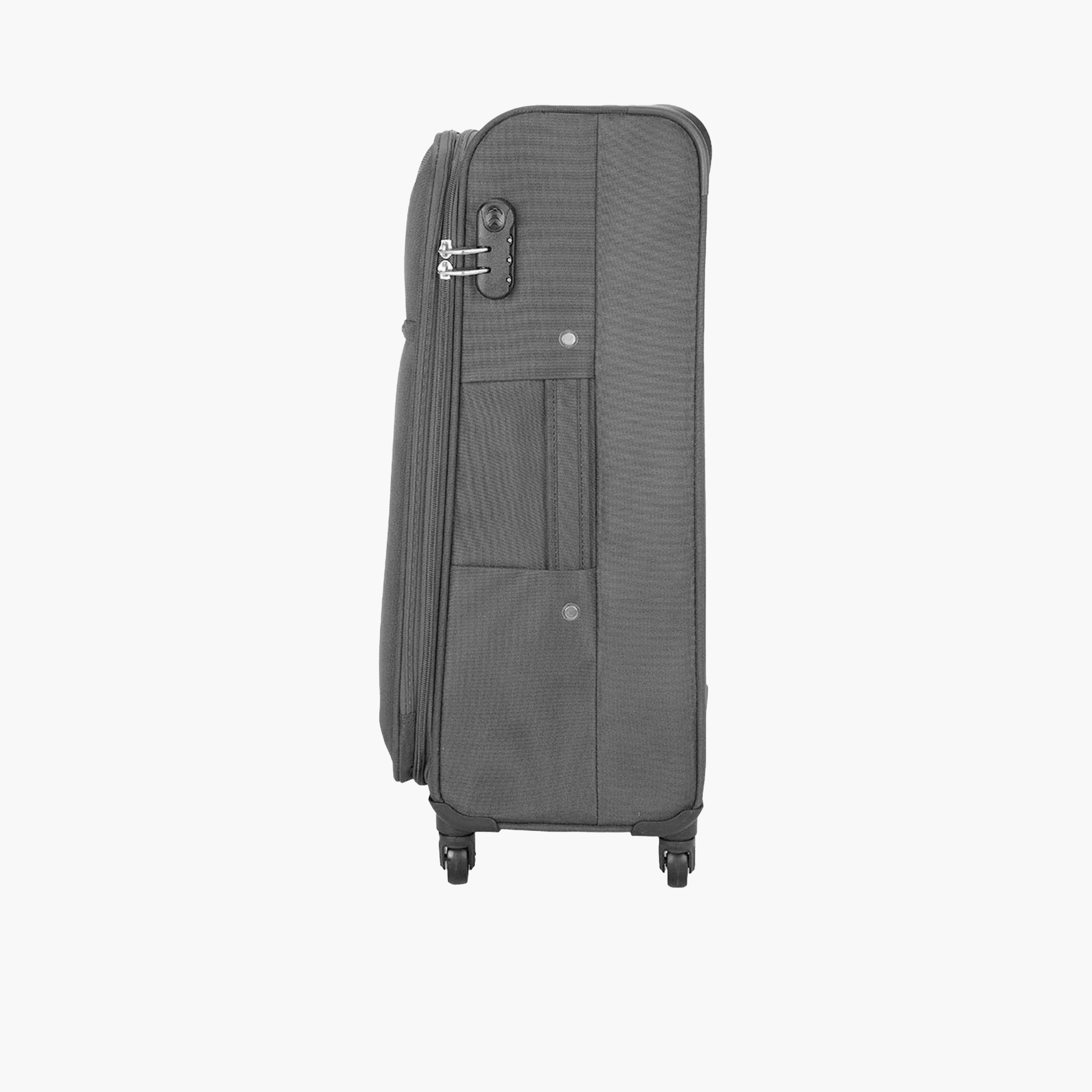 Buy Kamiliant Set of 3 Kam Zaka 56 68 78 cm Grey Soft Luggage Trolley Bag FF308004 Online Centrepoint KSA
