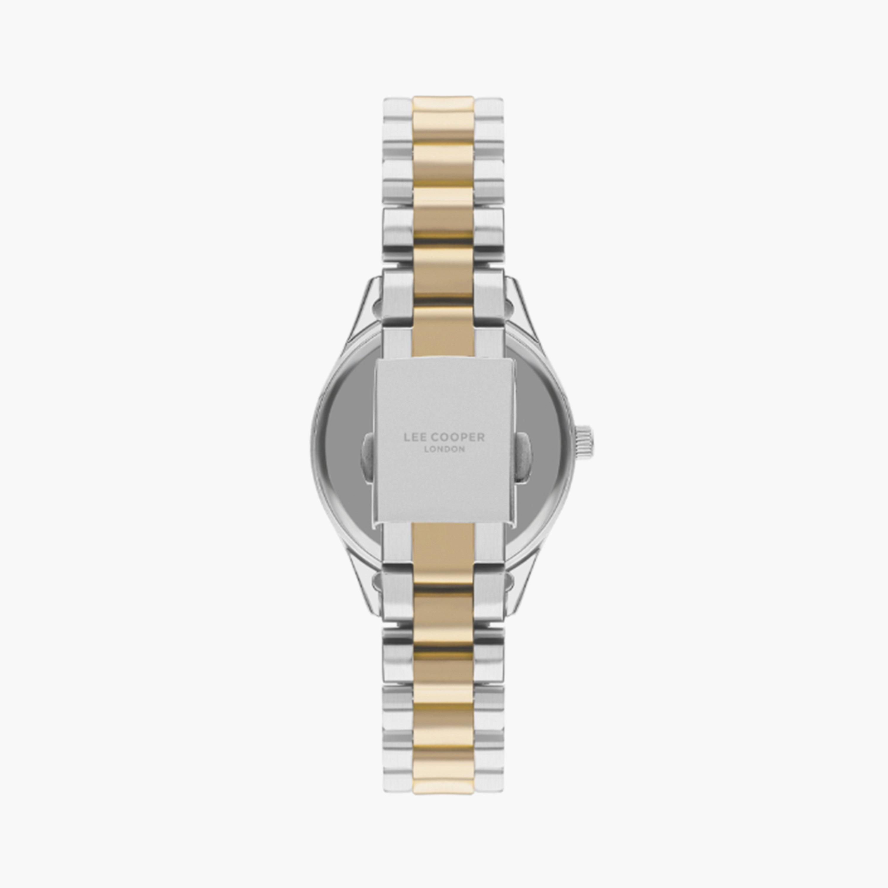لي كوبر- ساعة تناظرية للنساء معدن فضي وذهبي LC07680.270-women-watchesandjewellery-watches-image-3