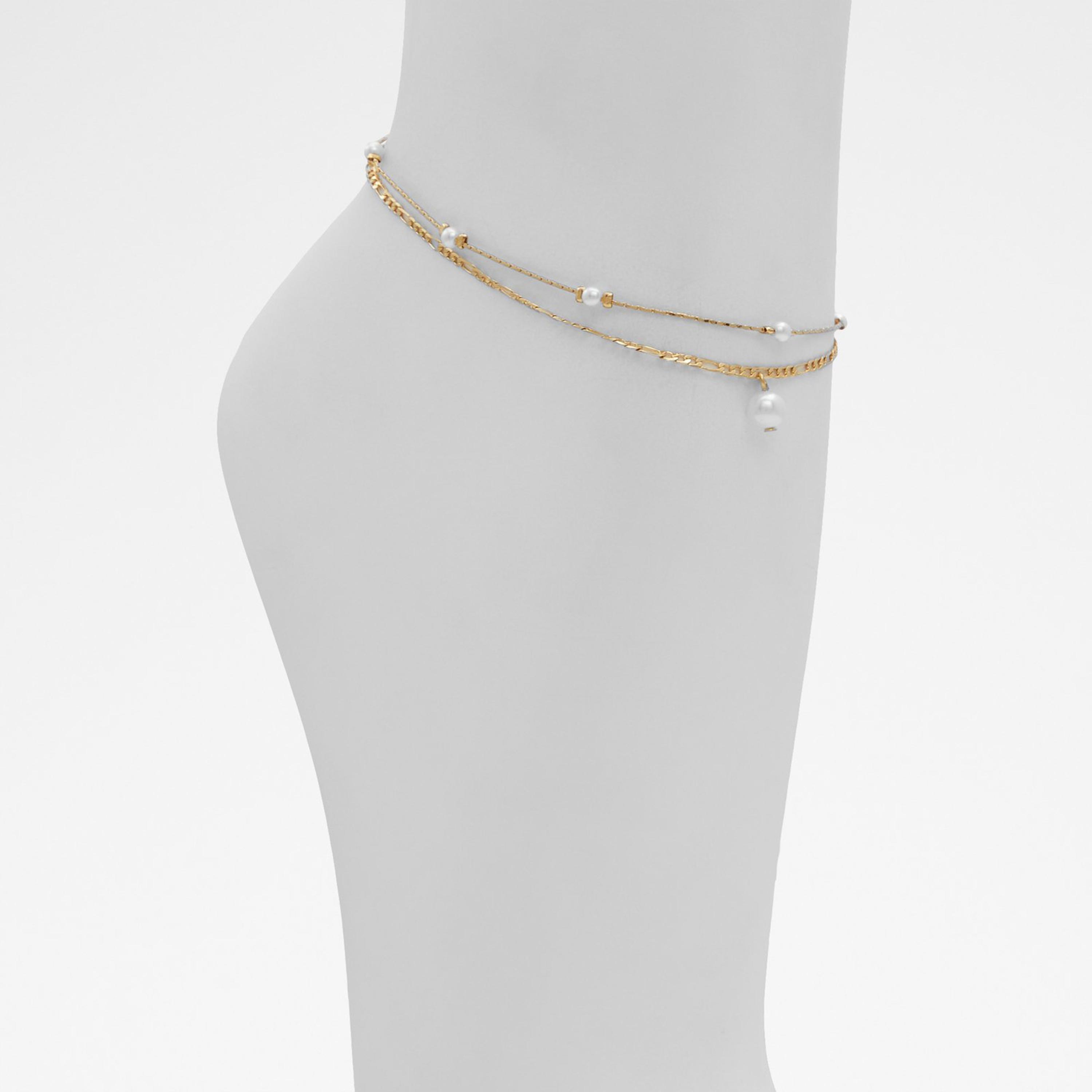 خلخال ذهبي للنساء من ألدو كاري - طقم من قطعتين | 23CAREI-women-watchesandjewellery-jewellery-anklets-image-1