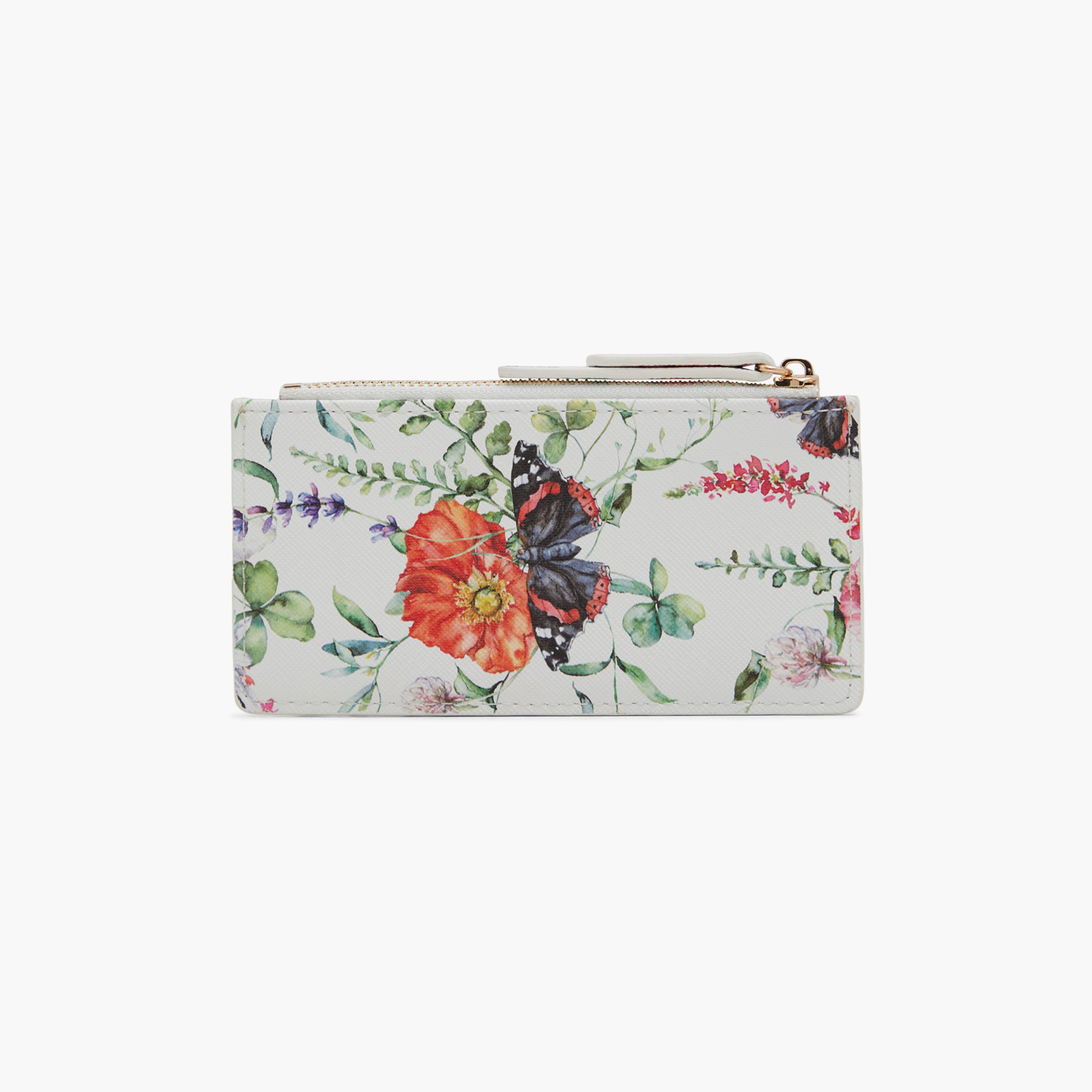 كول ات سبرينج محفظة منقوشة نايلا بجيوب متعددة للبطاقات وسحاب-women-bagsandwallets-wallets-image-6