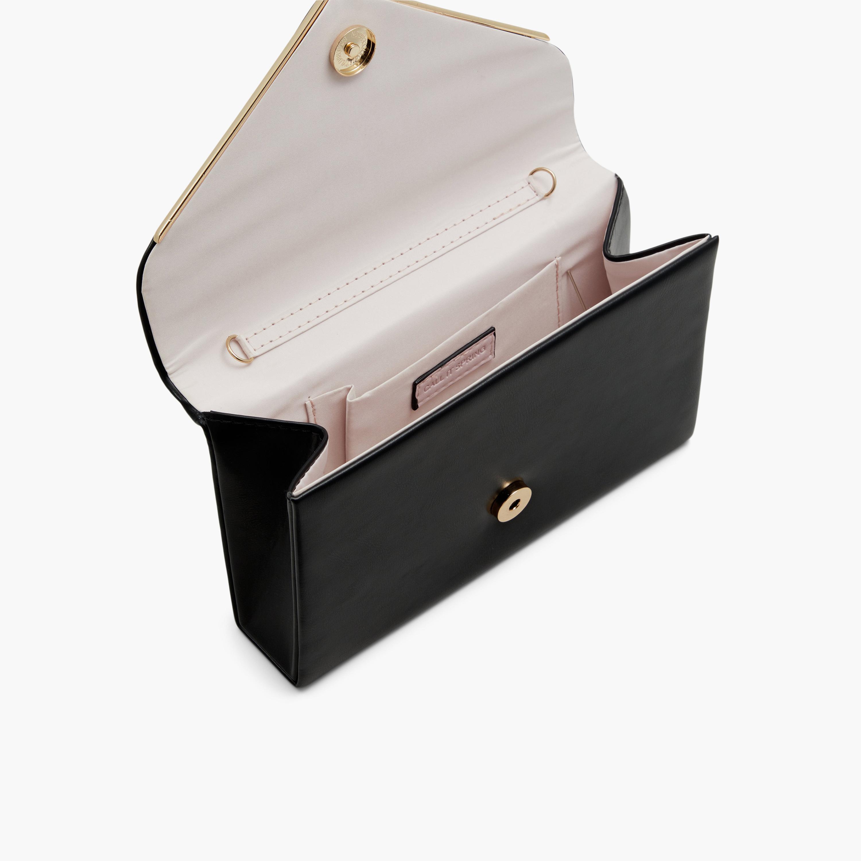 Call It Spring Qweenbee Embellishment Clutch with Magnetic Closure-women-bagsandwallets-handbags-image-3