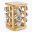 Billi 12-Bottle Wooden Spice Rack - 15x15x22.5 cm-InfluencerCodes_Ramadan26_All_20012026-image-1