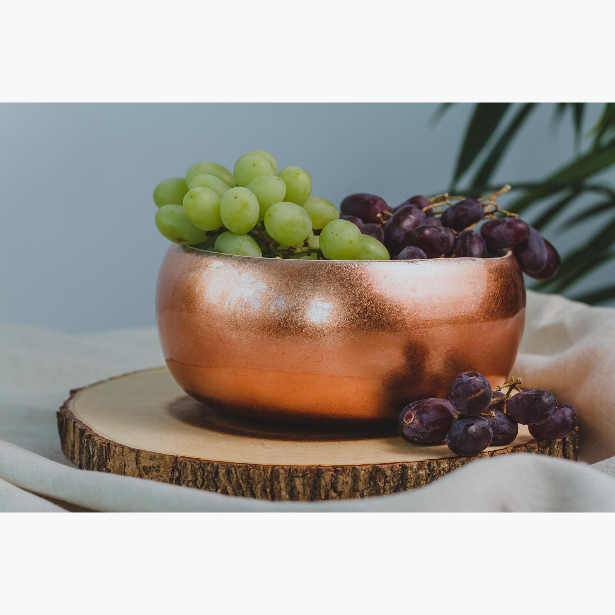 KitchenCraft Art Bamboo Serving Bowl - 17 cm