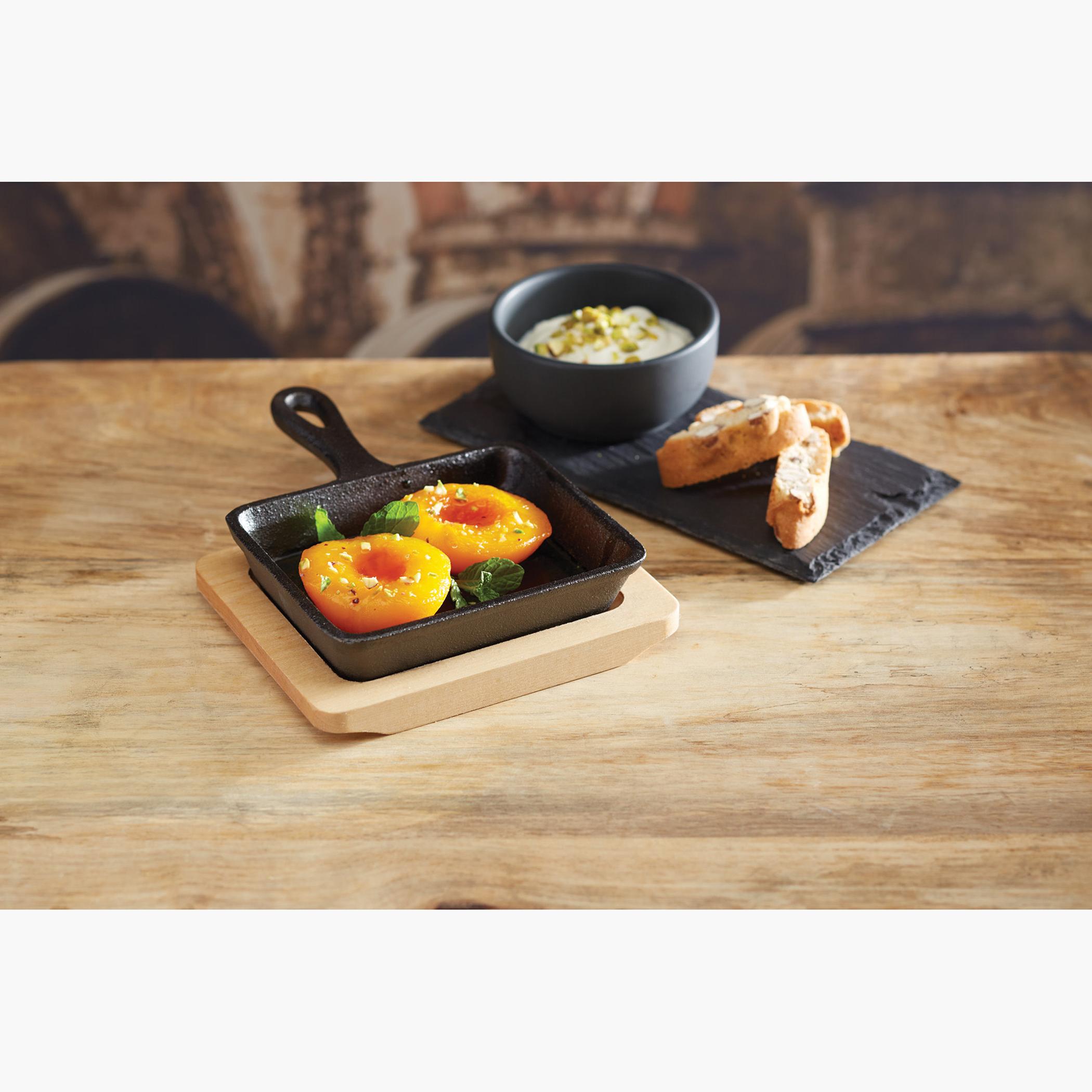 KitchenCraft Mini Frying Pan and Serving Board Set