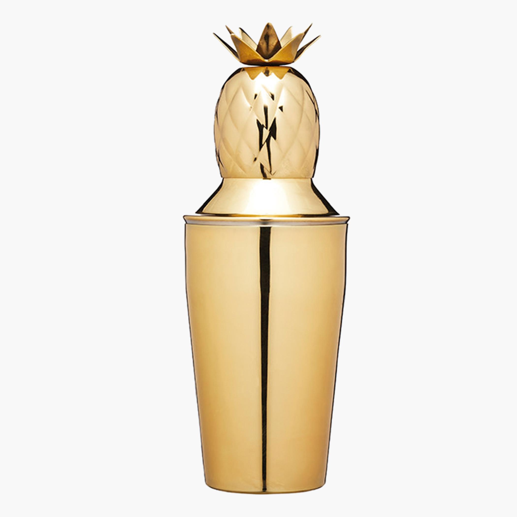 KitchenCraft Pineapple Shape Brass Shaker - 325 ml