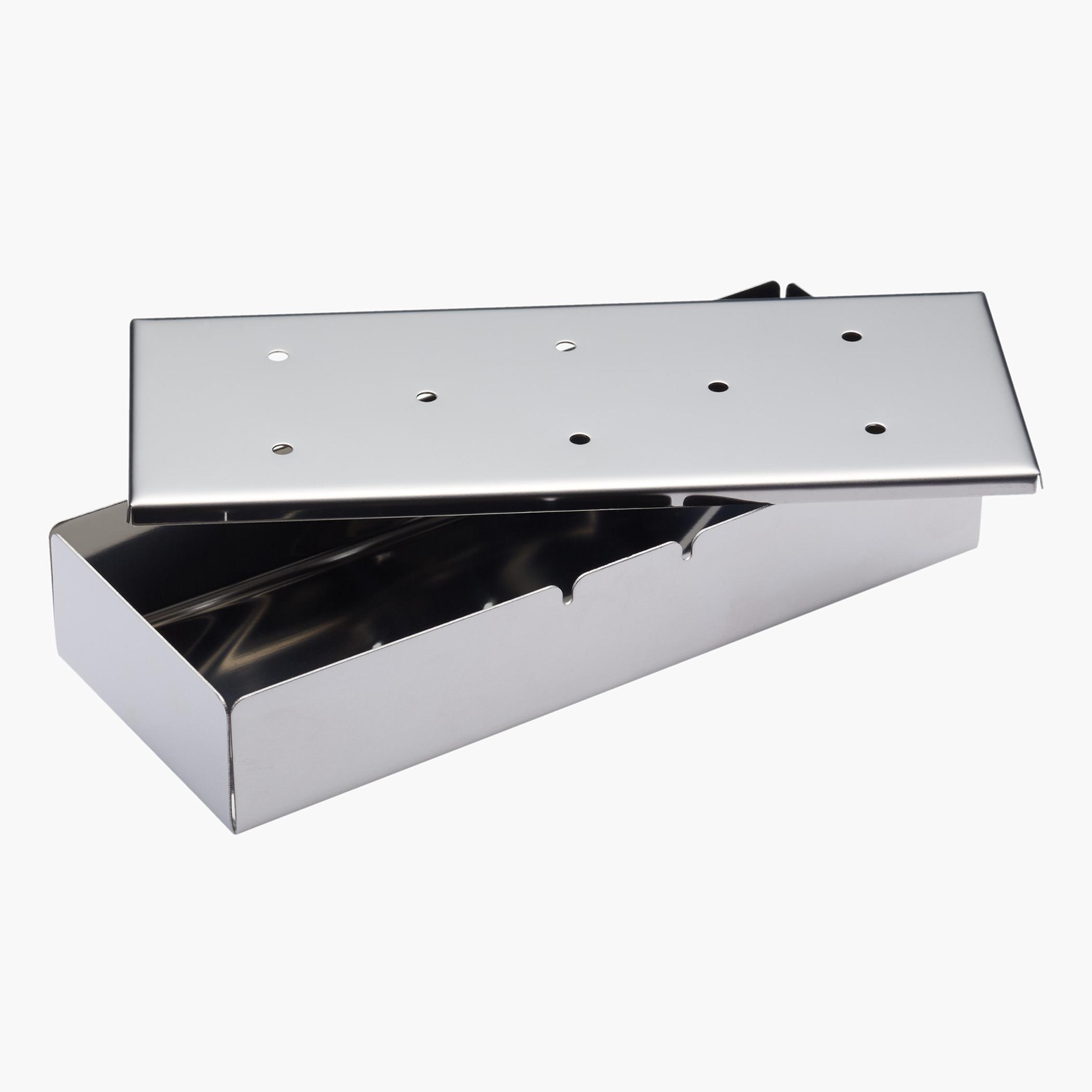 KitchenCraft Steel Smoker Box - 22 cm