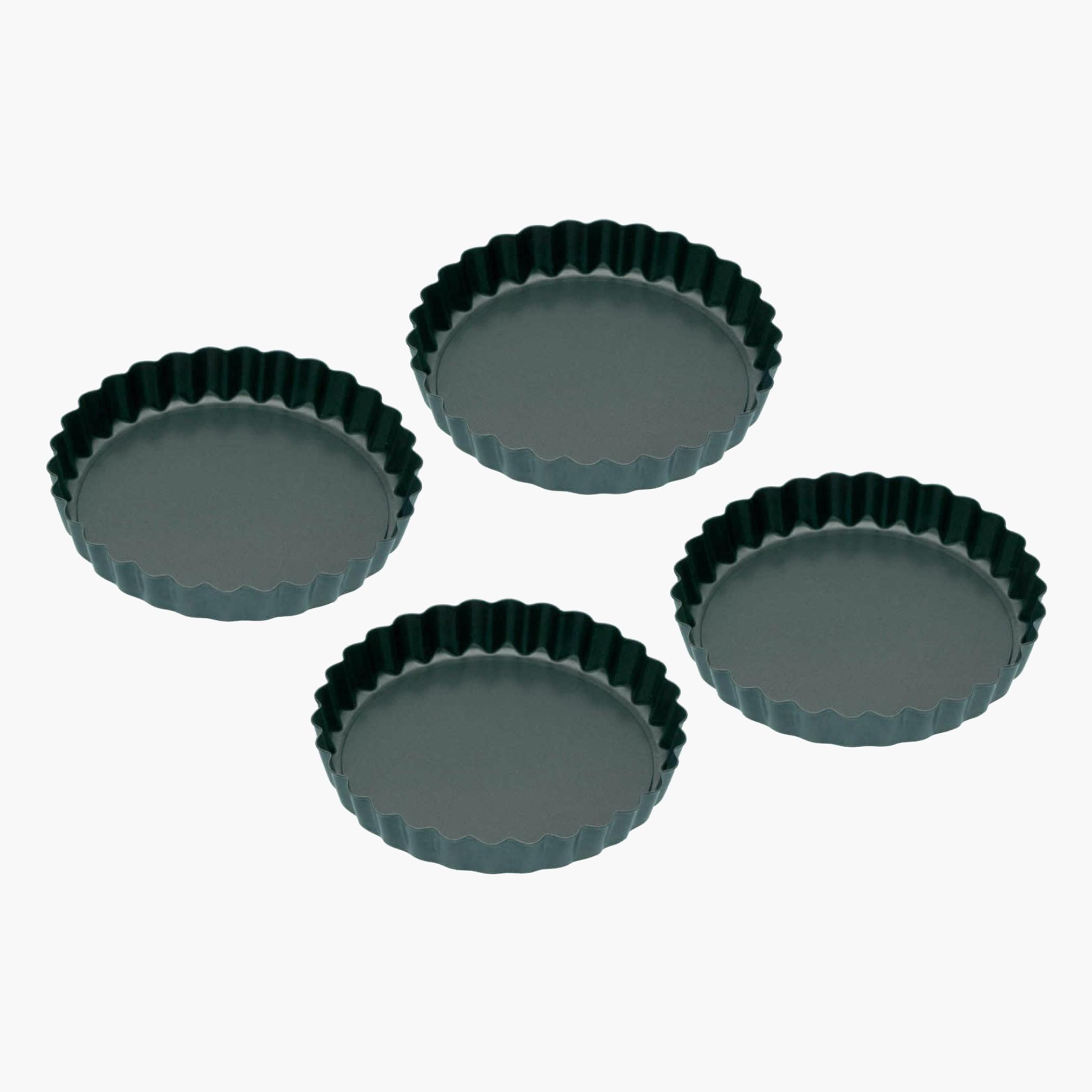 KitchenCraft 4-Piece Tart Tin Set