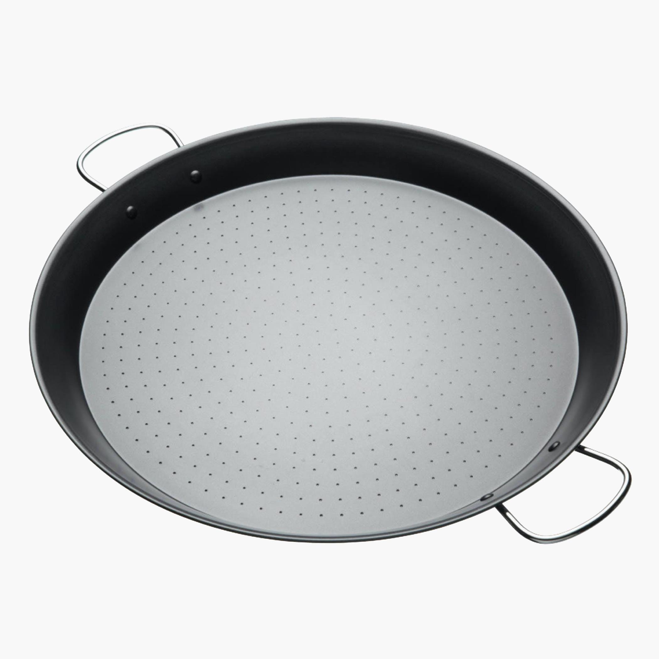 KitchenCraft Carbon Steel Non-Stick Paella Pan - 46 cm