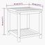 VidaXL Outdoor Wooden Top Side Table-InfluencerCodes_Ramadan26_All_20012026-image-5