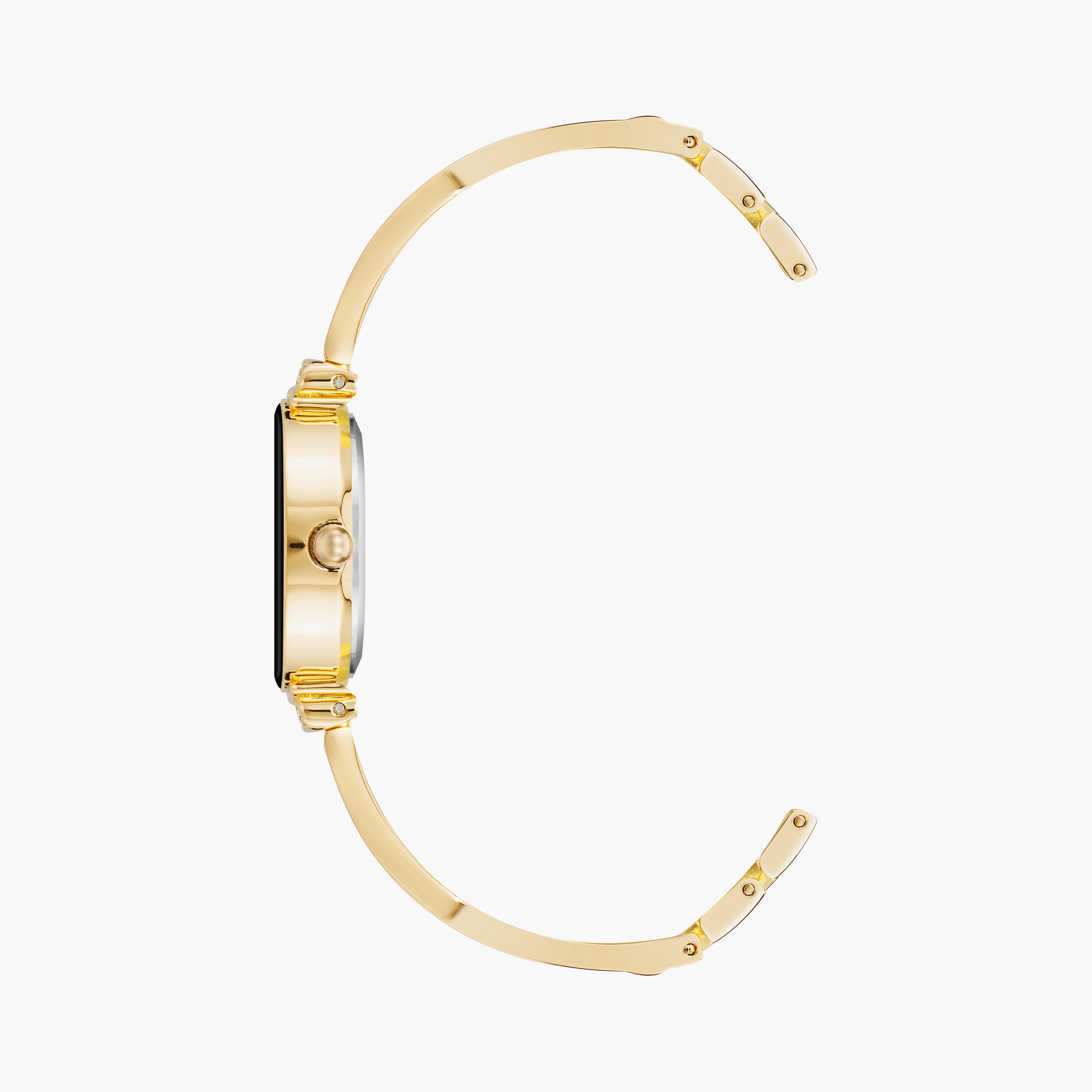 آن كلاين ساعة يد تناظرية بسوار معدني أسود | AK3740BKGB -women-watchesandjewellery-watches-image-2
