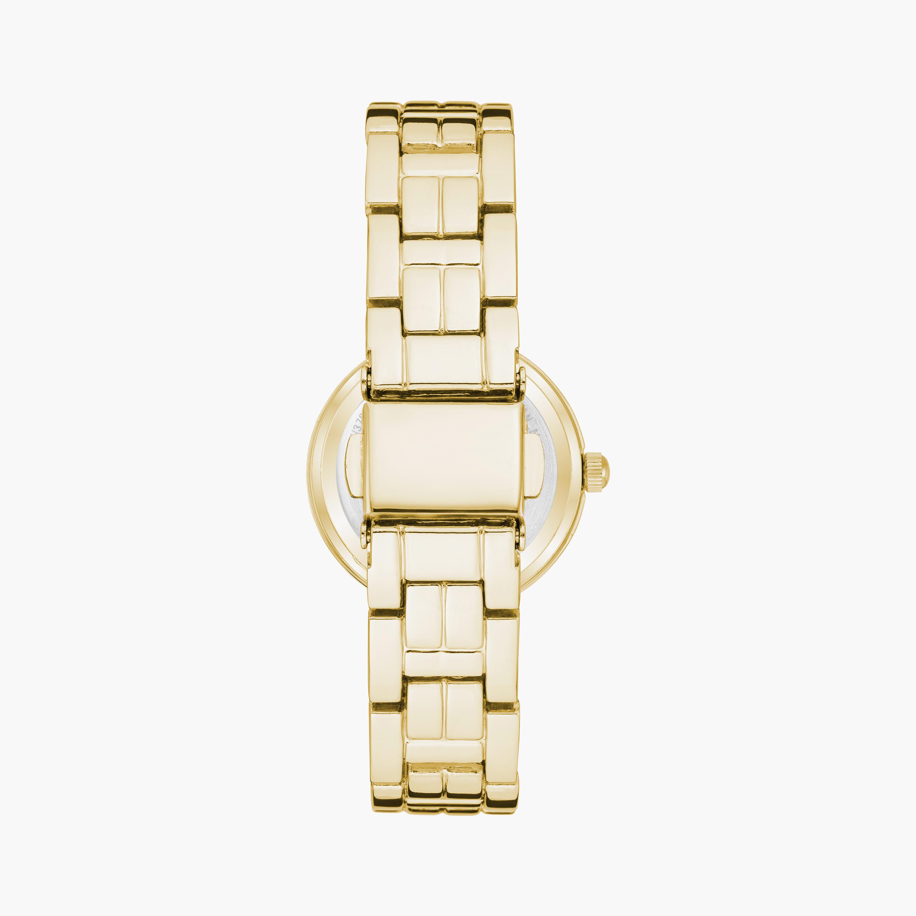 Anne Klein Gold Analog Metal Watch | AK3792WTGB-women-watchesandjewellery-watches-image-3