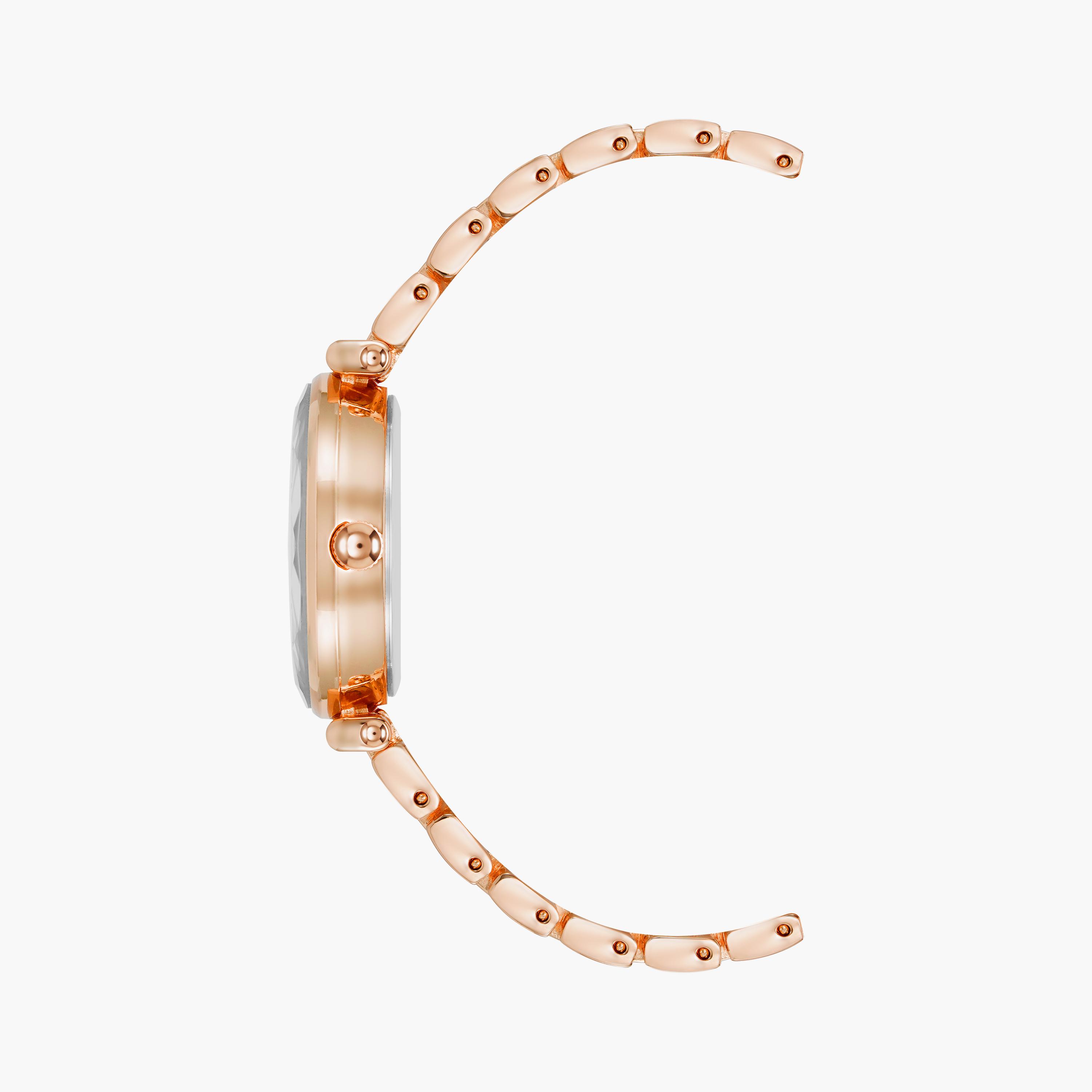 آن كلاين - ساعة يد تناظرية بسوار معدني روز جولد | AK3976RGRG-women-watchesandjewellery-watches-image-2