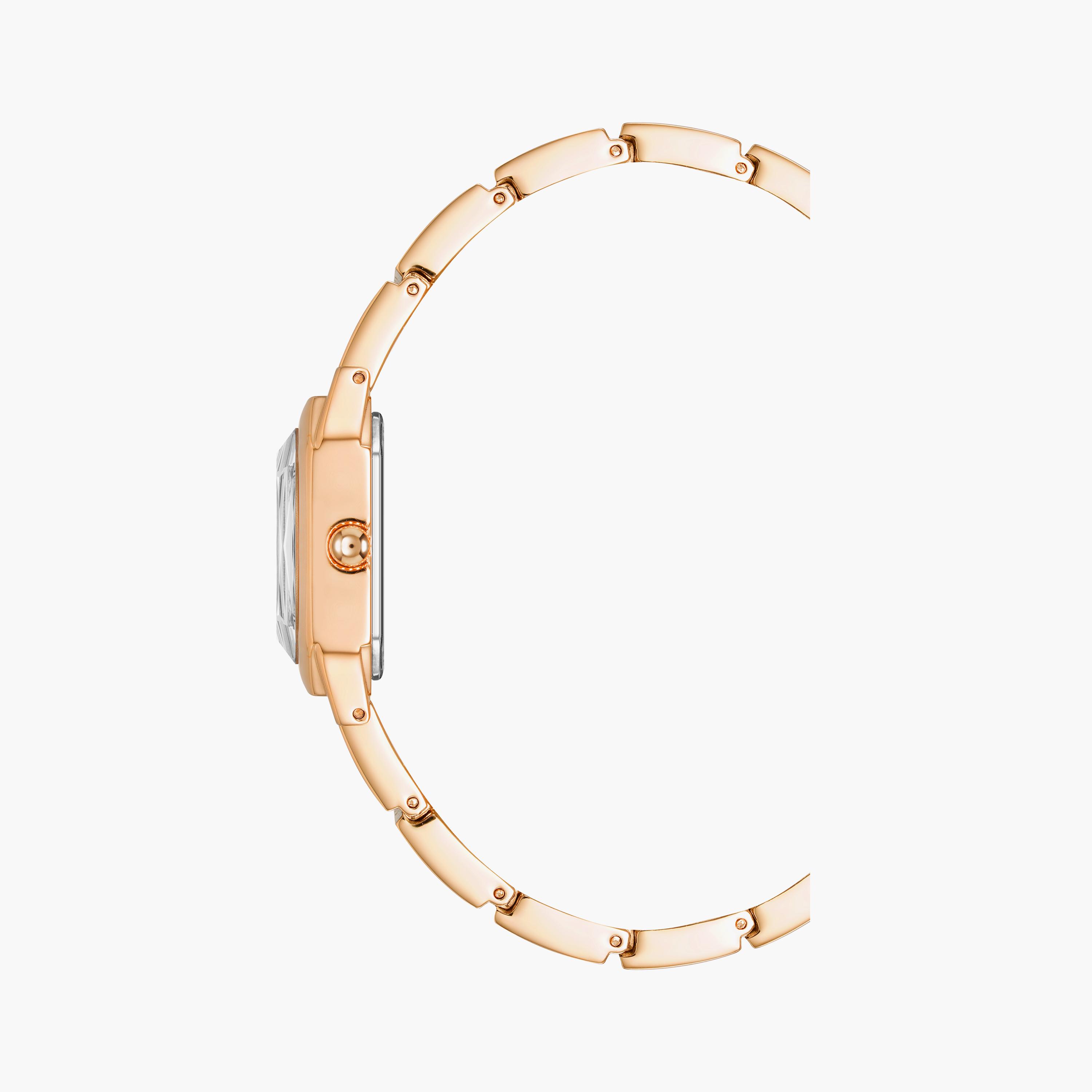 آن كلاين - ساعة يد تناظرية بسوار معدني روز جولد | AK4090RGRG-women-watchesandjewellery-watches-image-2