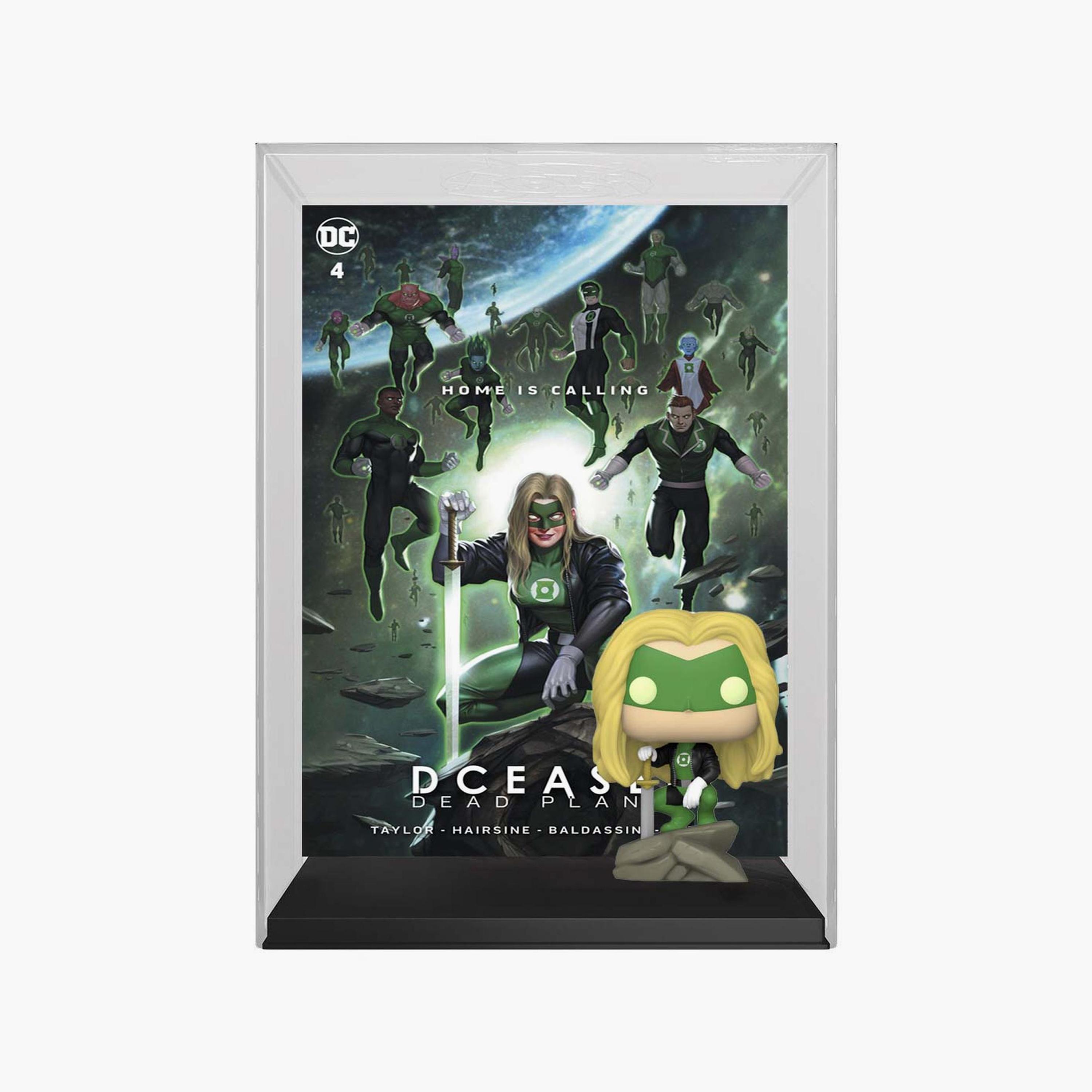 Funko Pop! Comic Cover DC: DCeased Green Lantern Figure, 9 cm-toys-playfigures-actionfigures-image-1