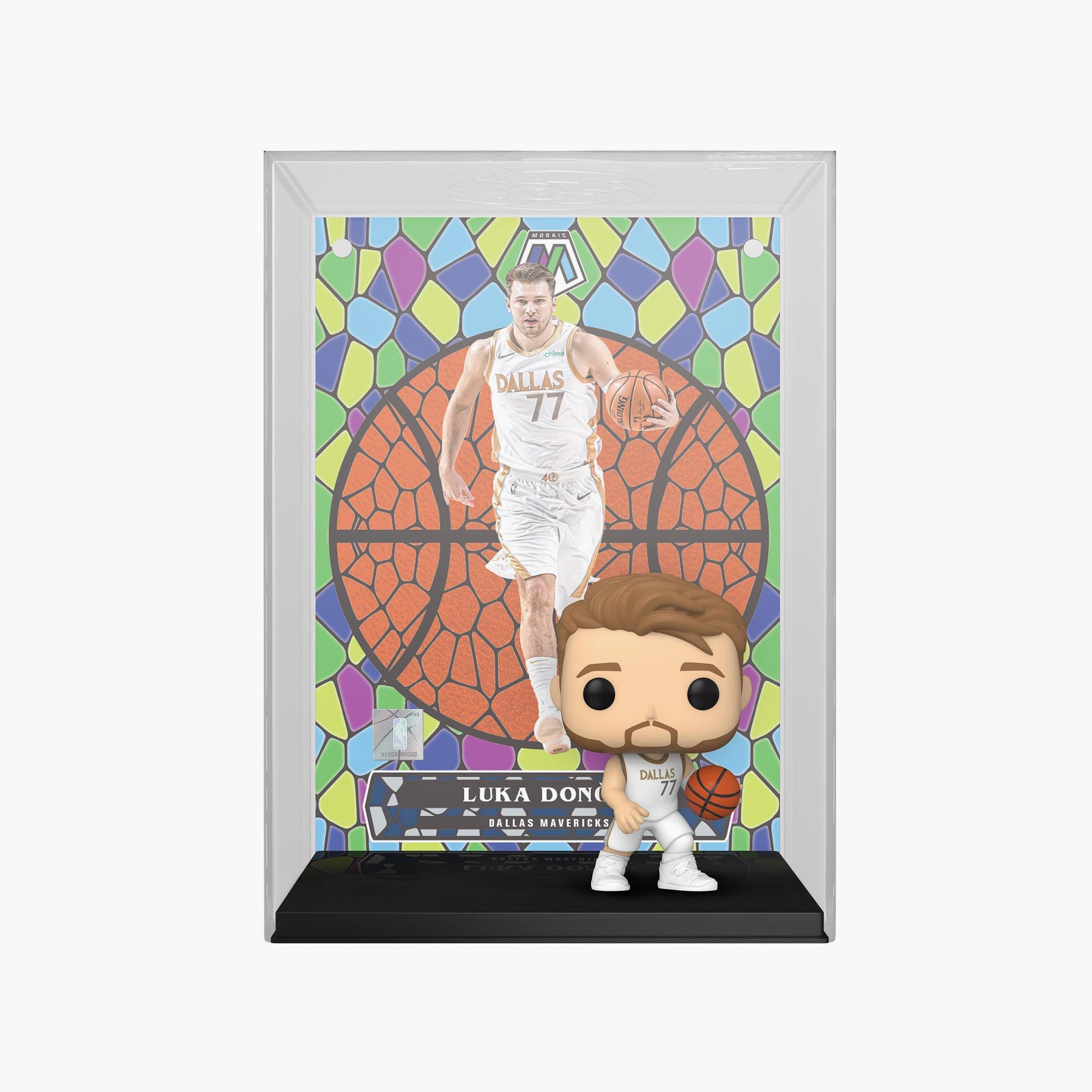 Funko Pop! NBA Cover: Dallas - Luka Dončić (Mosaic) Figure, 10 cm-toys-playfigures-actionfigures-image-1