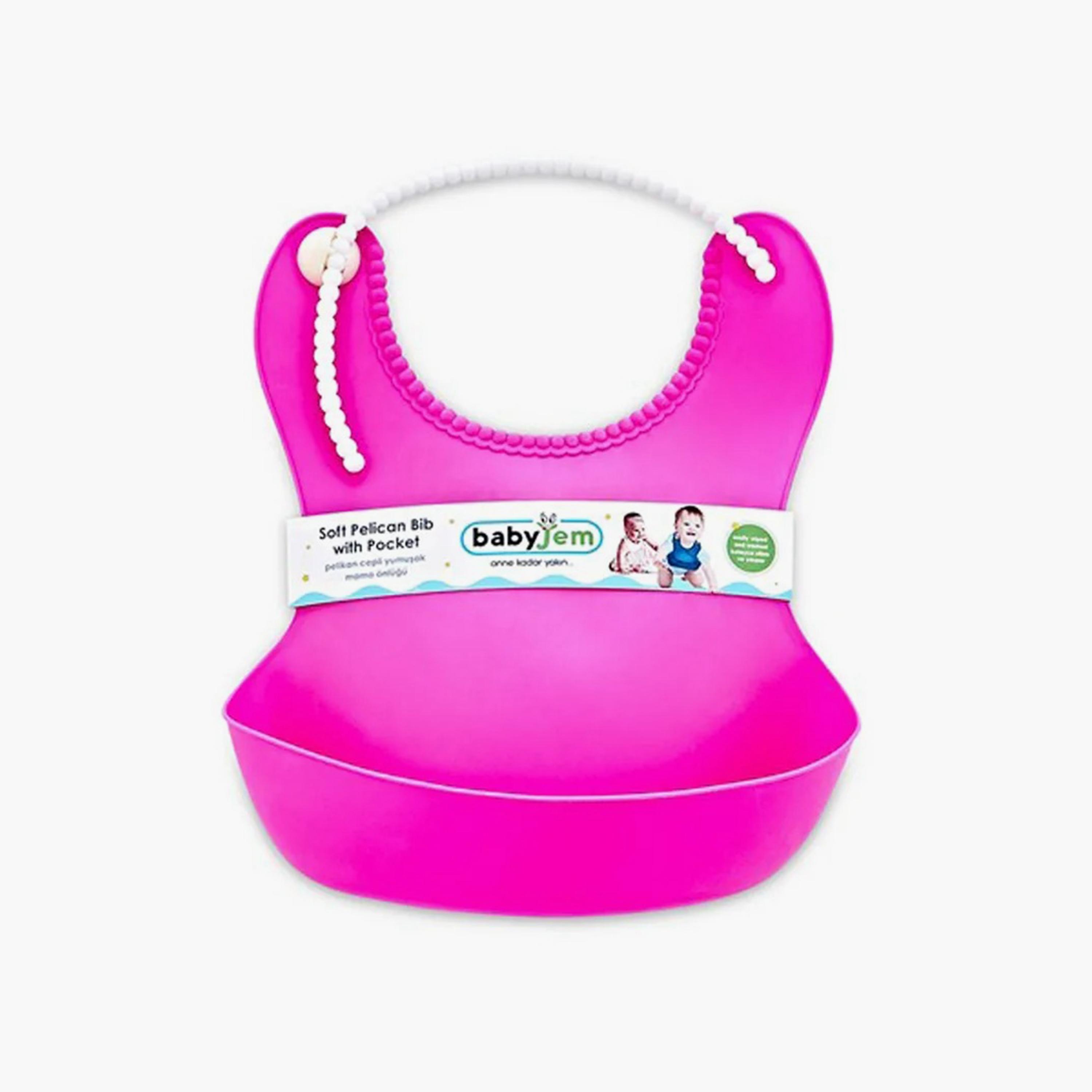 مريلة بليكان الناعمة من بيبيجيم-baby-feeding-bibs-image-1