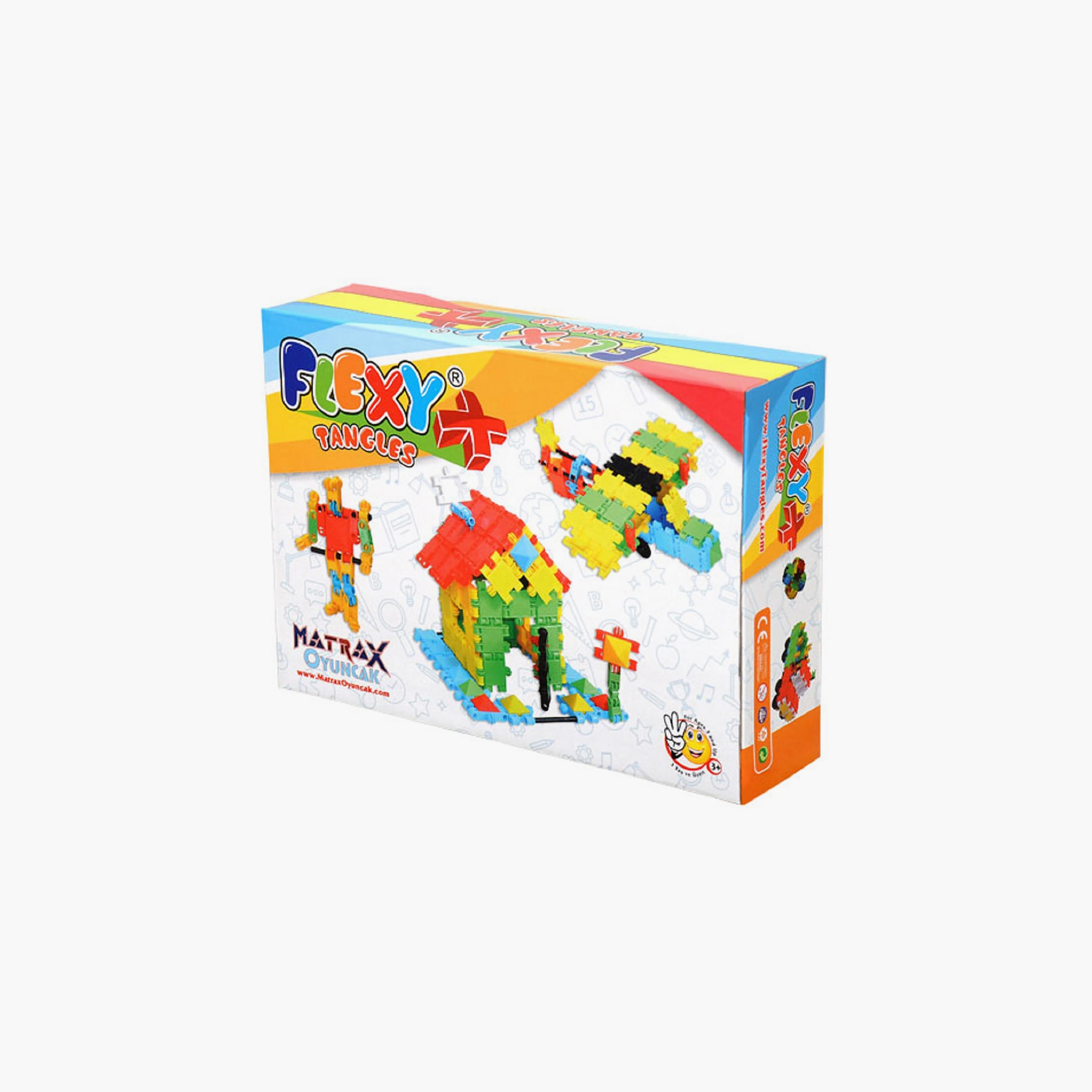 مكعبات إبداعية مرنة 129 قطعة من ماتراكس-toys-buildingblocks-blocks-image-1