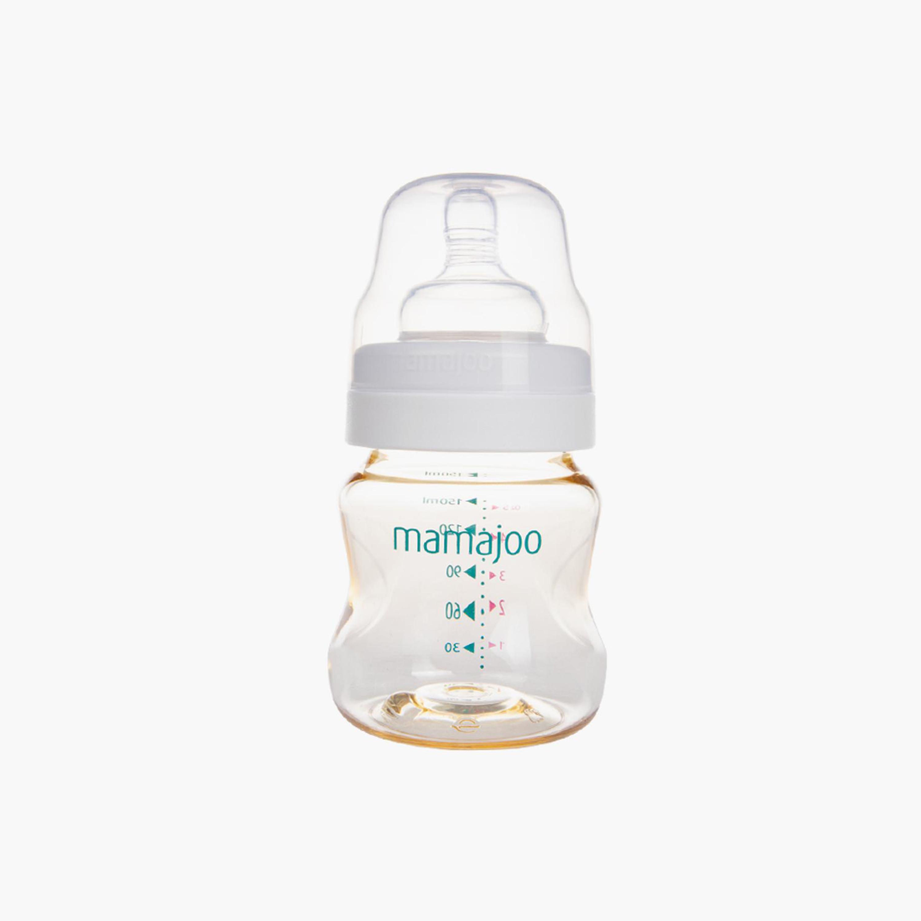 Mamajoo Anti-Colic Valve System Feeding Bottle, 150 ml-baby-feeding-feedingbottles-bottlesandteats-image-1