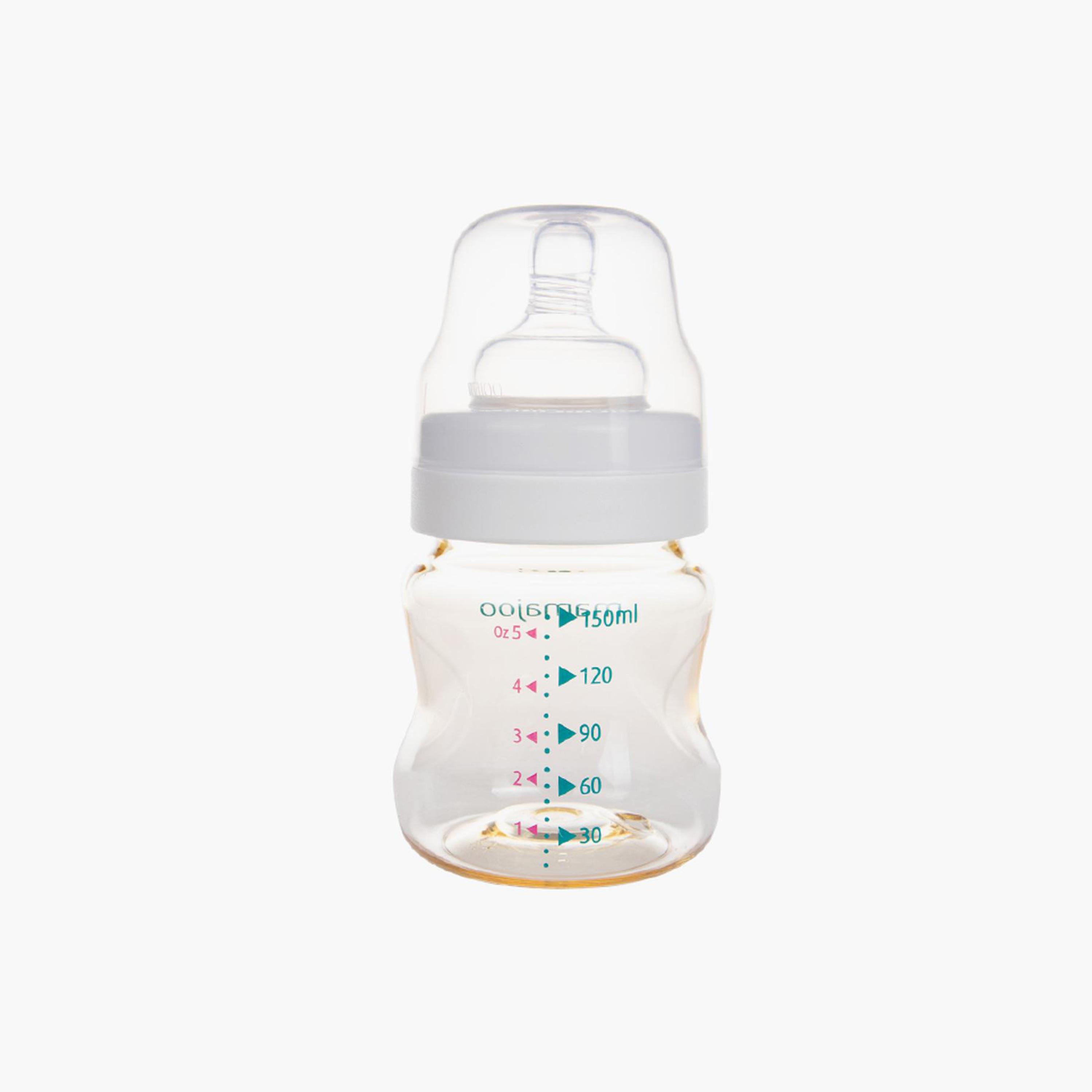 Mamajoo Anti-Colic Valve System Feeding Bottle, 150 ml-baby-feeding-feedingbottles-bottlesandteats-image-2