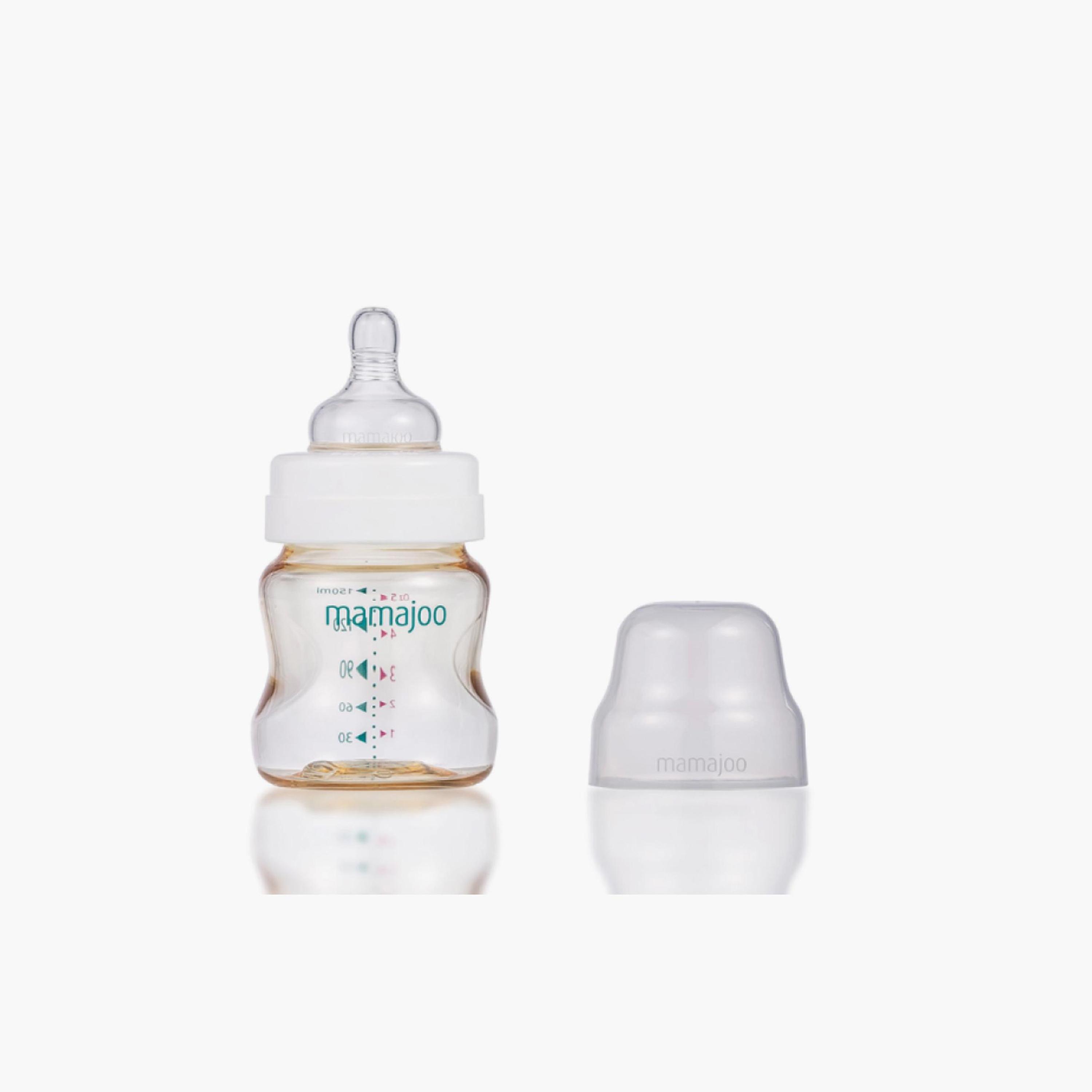 Mamajoo Anti-Colic Valve System Feeding Bottle, 150 ml-baby-feeding-feedingbottles-bottlesandteats-image-3