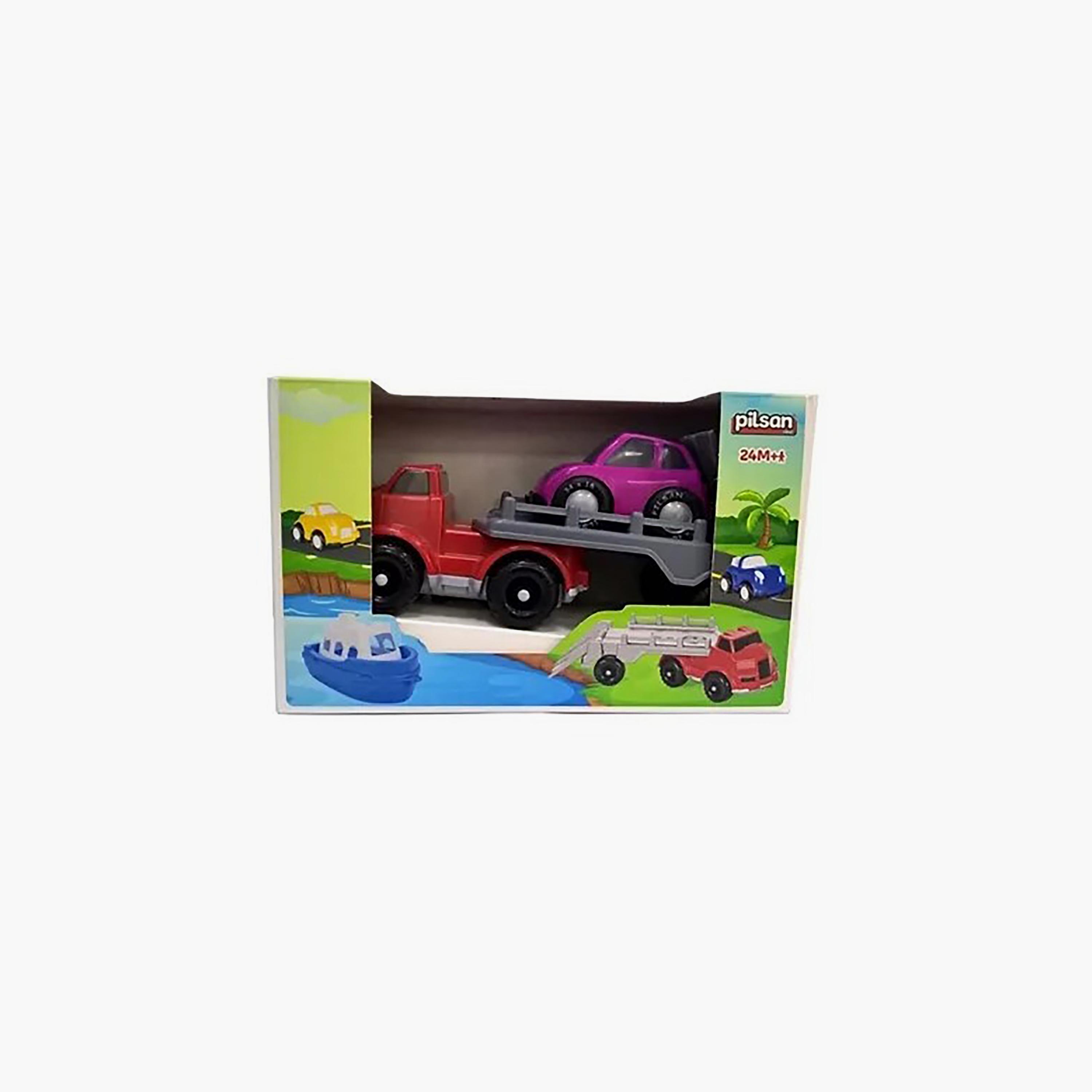 Pilsan Master Tow Truck with Car-toys-playvehicles-utilityvehicles-image-4